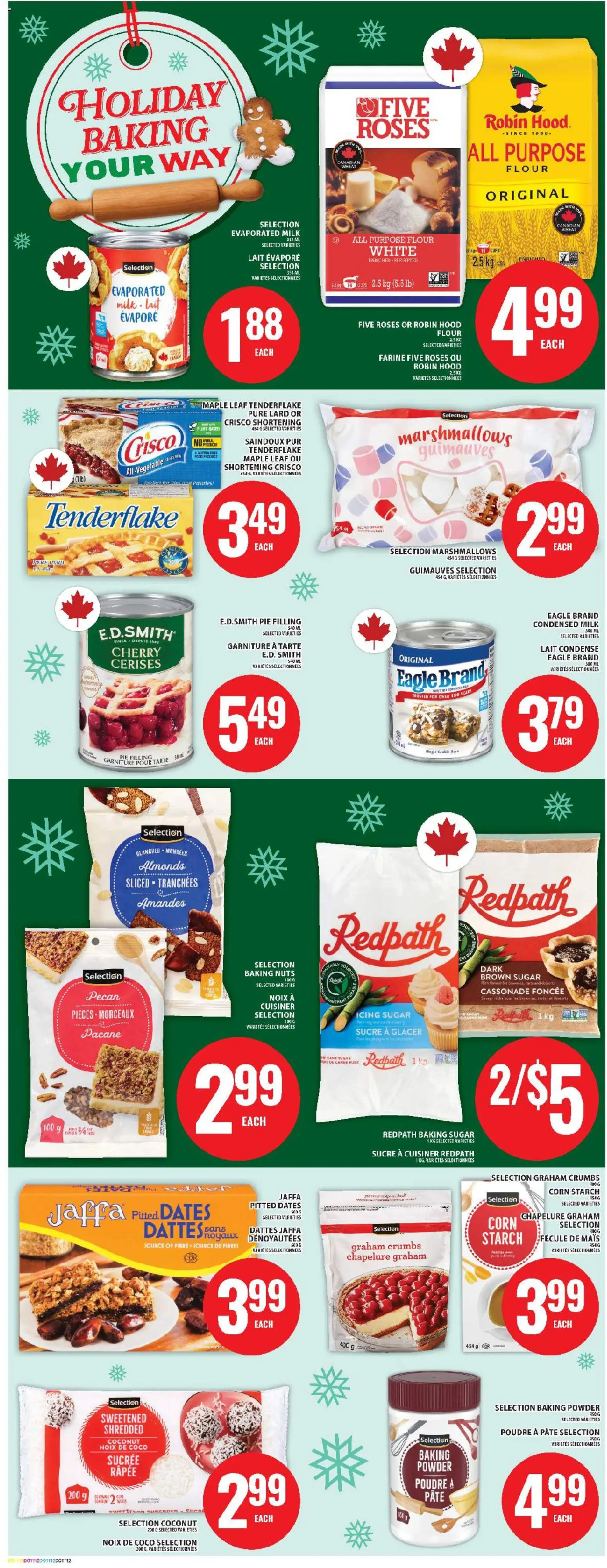 Food Basics flyer valid from 11.12.2025 | Page: 17 | Products: Nuts, Powder, Milk