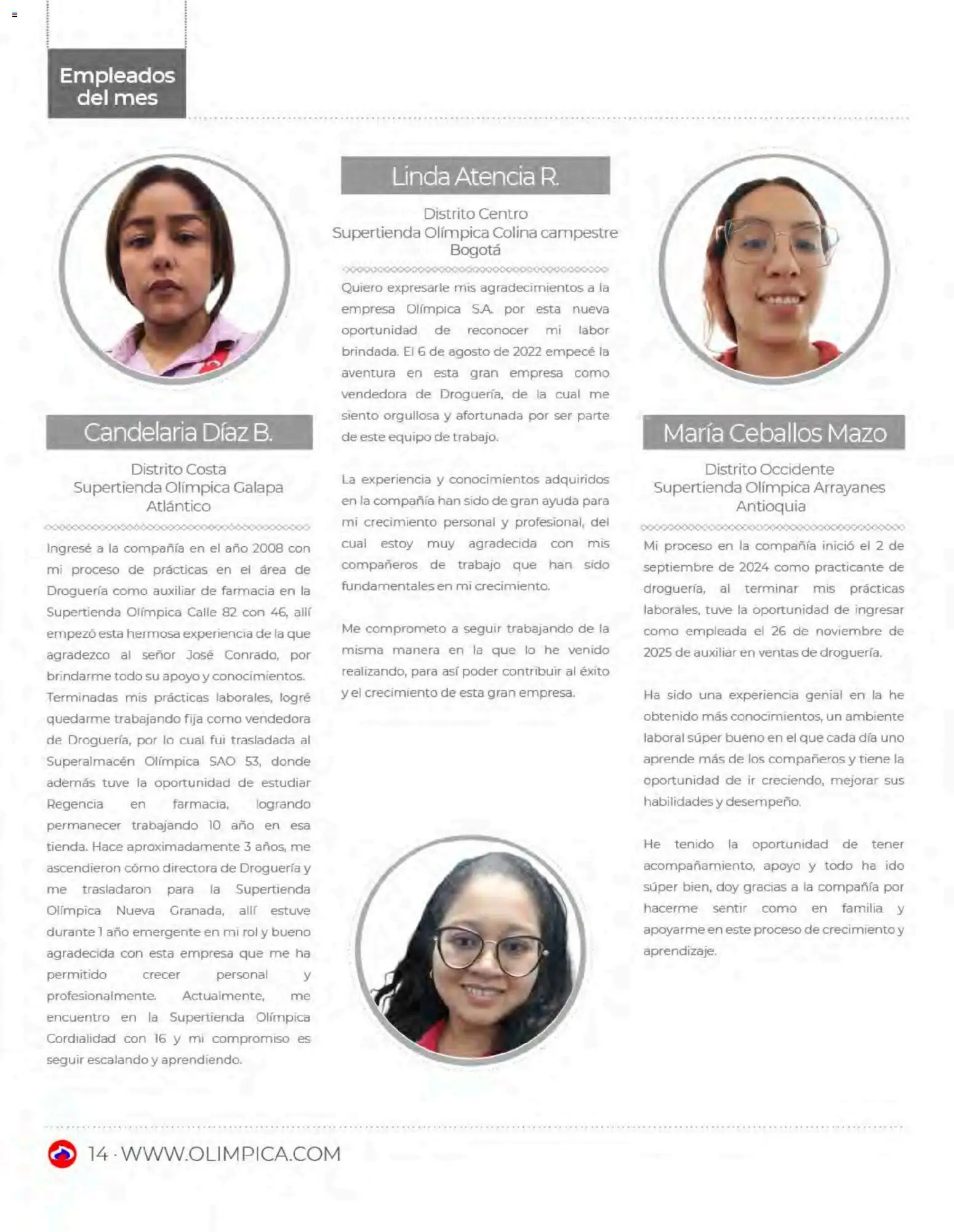 Olímpica revista - valida desde el 01.03.2026 | Página: 14