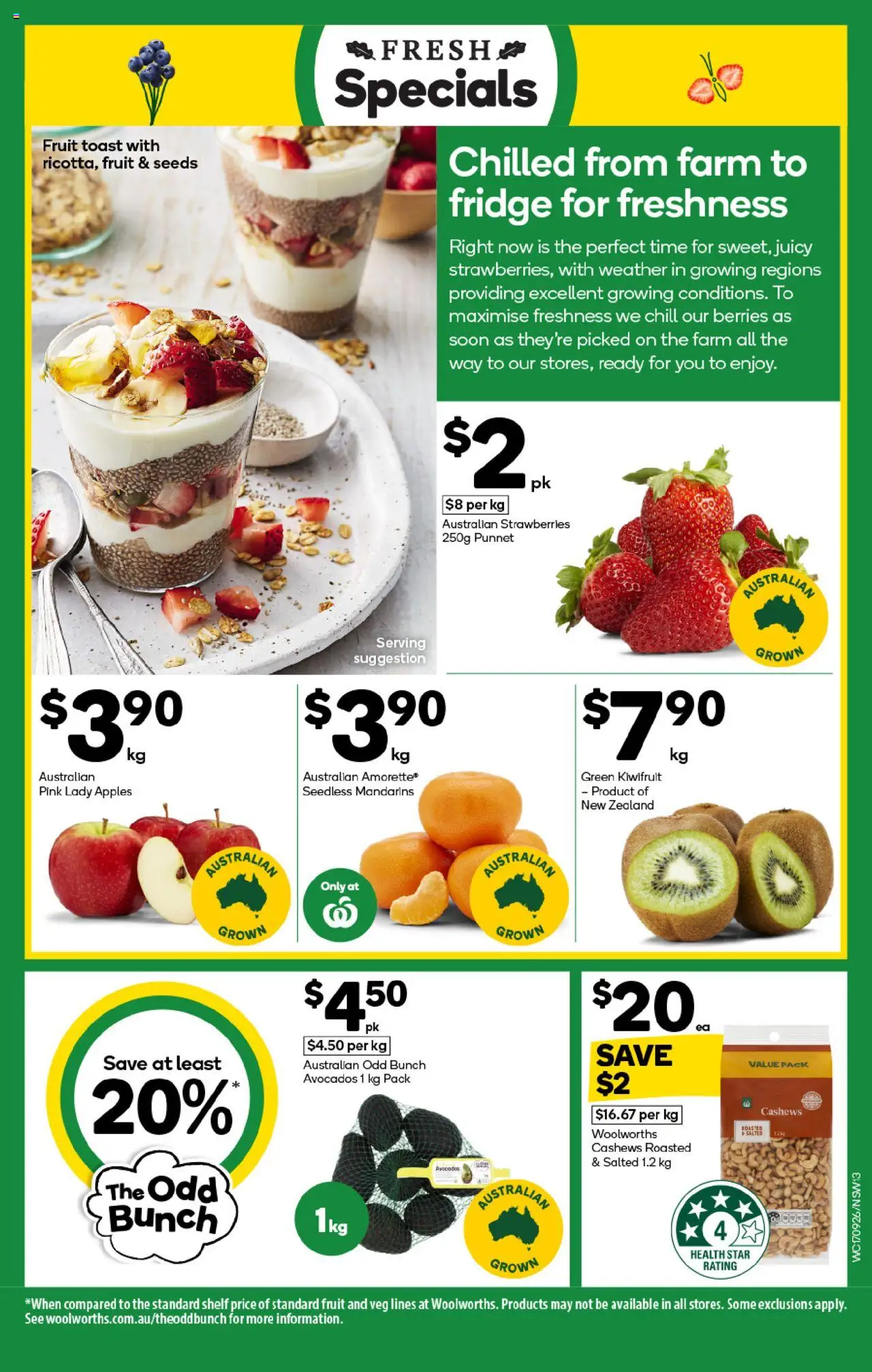 Woolworths catalogue - valid from 17.09.2025 | Page: 13 | Products: Shelf, Apples, Strawberries, Seeds