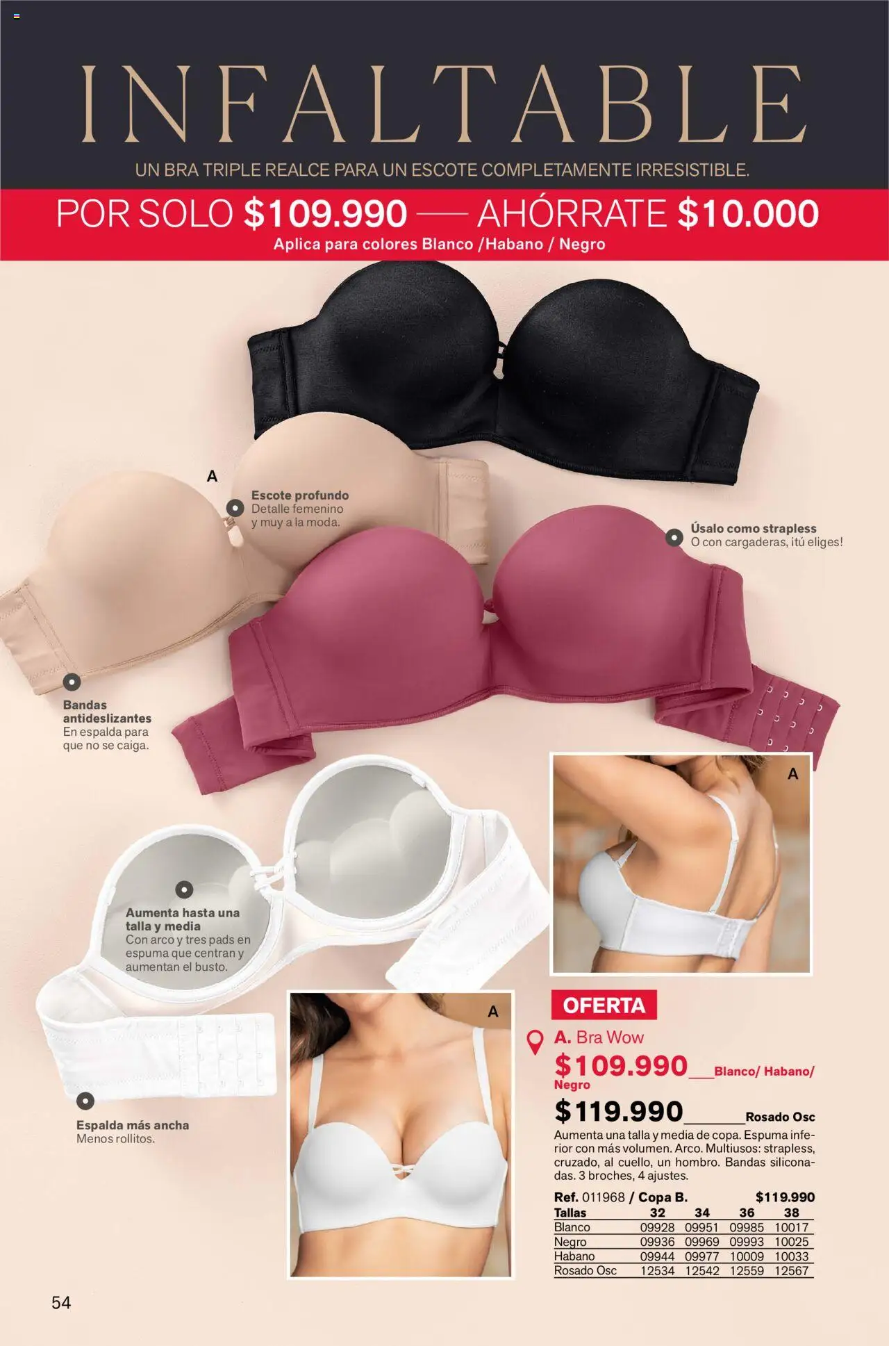 Leonisa revista - valida desde el 12.09.2025 | Página: 54 | Productos: Espuma