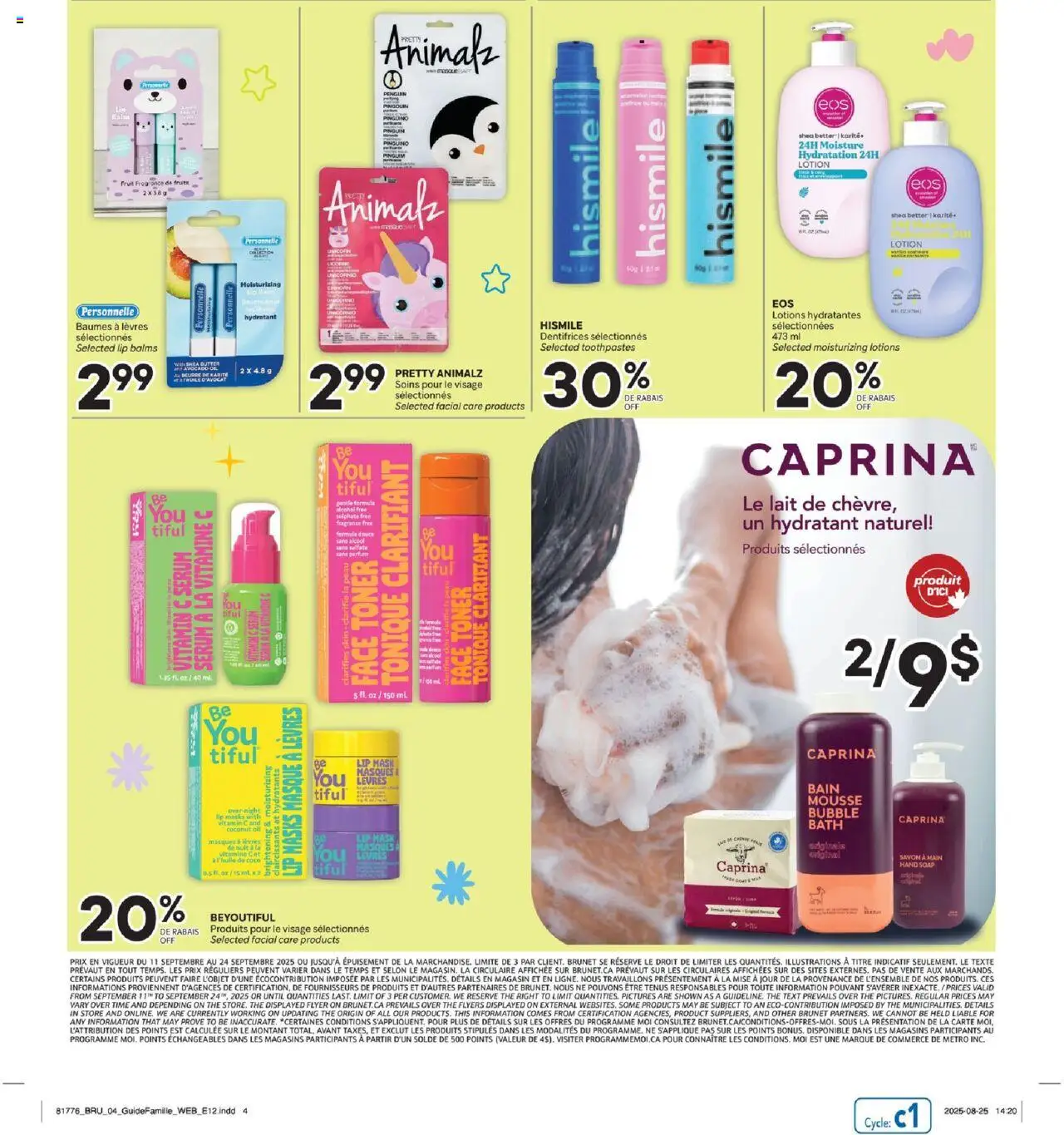 Brunet flyer valid from 11.09.2025 | Page: 8 | Products: Mask, Bath, Butter, Oil