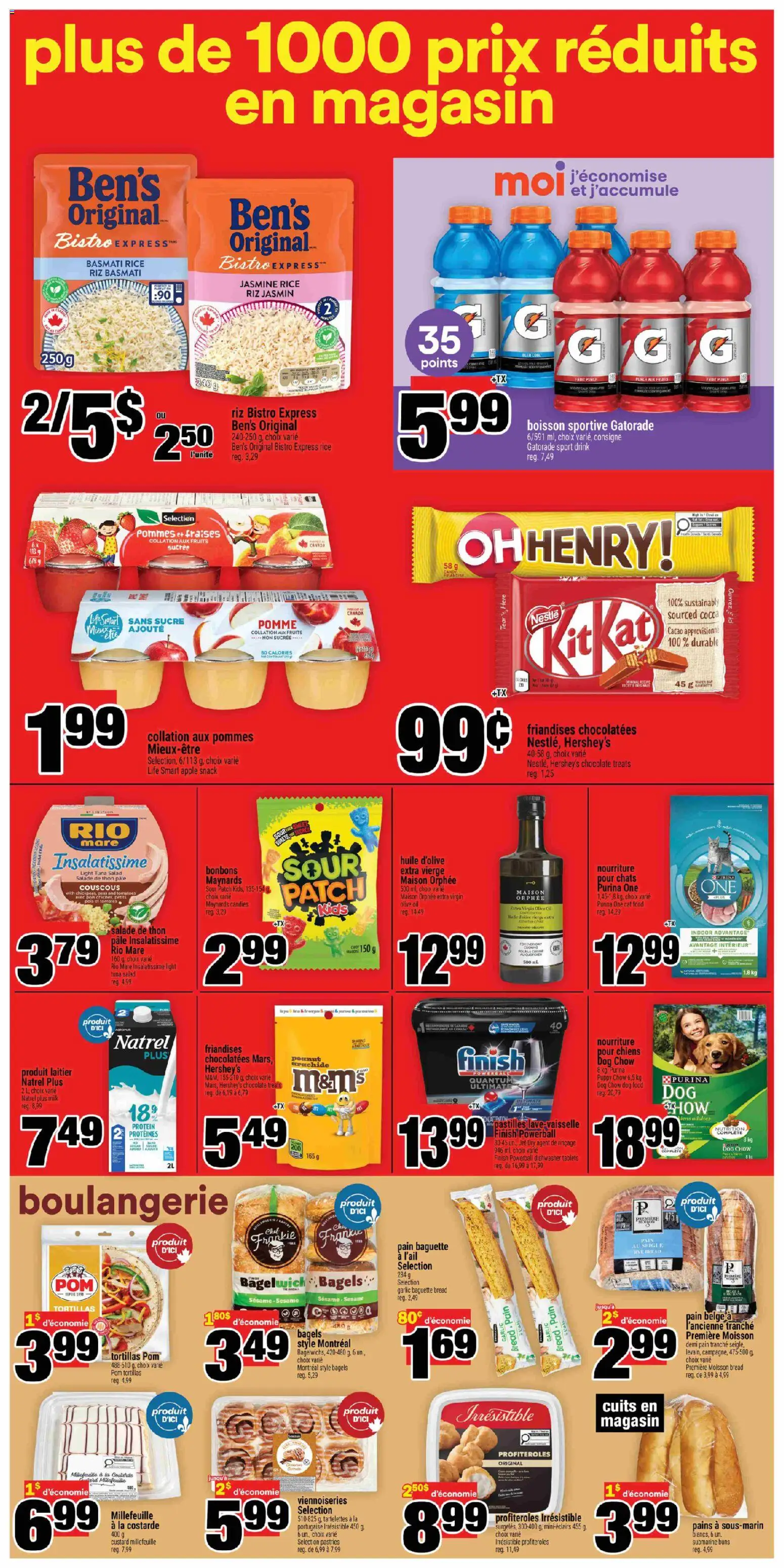 Super C flyer valid from 23.04.2026 | Page: 11 | Products: Candies, Salad, Milk, Bread