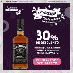 Vista previa de Bodegas Alianza - Catálogo Whiskey, nuevo folleto de la tienda, válido en México a partir del 10.10.2025