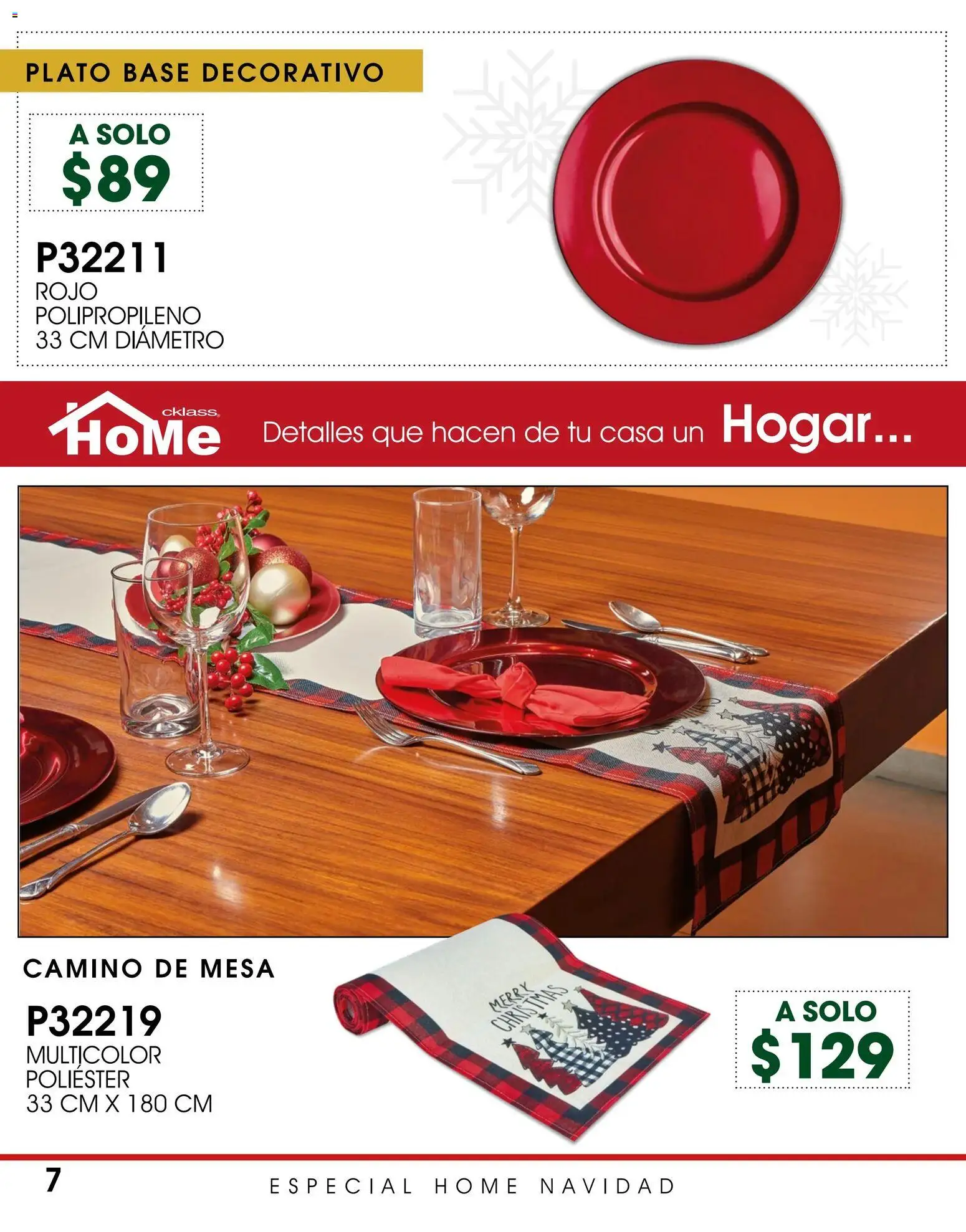 Nuevas ofertas de Cklass válidas en toda la República Mexicana desde el 30.11.2025. ¡Encuentra las mejores ofertas en Cklass catálogo Navinad! | Página: 8 | Productos: Mesa