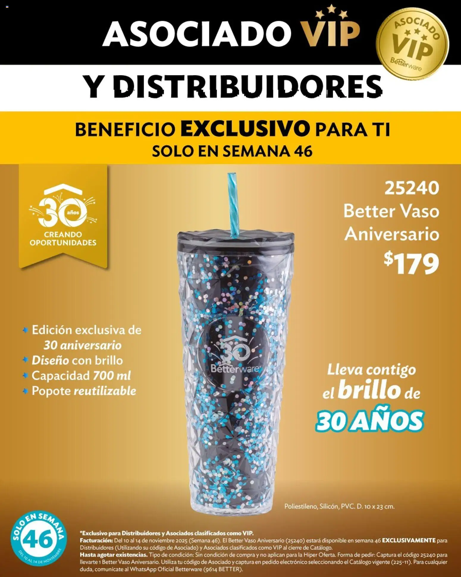 Nuevas ofertas de Betterware válidas en toda la República Mexicana desde el 10.11.2025. ¡Encuentra las mejores ofertas en Betterware catálogo Ofertas! | Página: 8 | Productos: Brillo