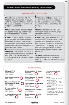 Vista previa de Costco Revista Diciembre, nuevo folleto de la tienda, válido en México a partir del 01.12.2025 | Página: 60