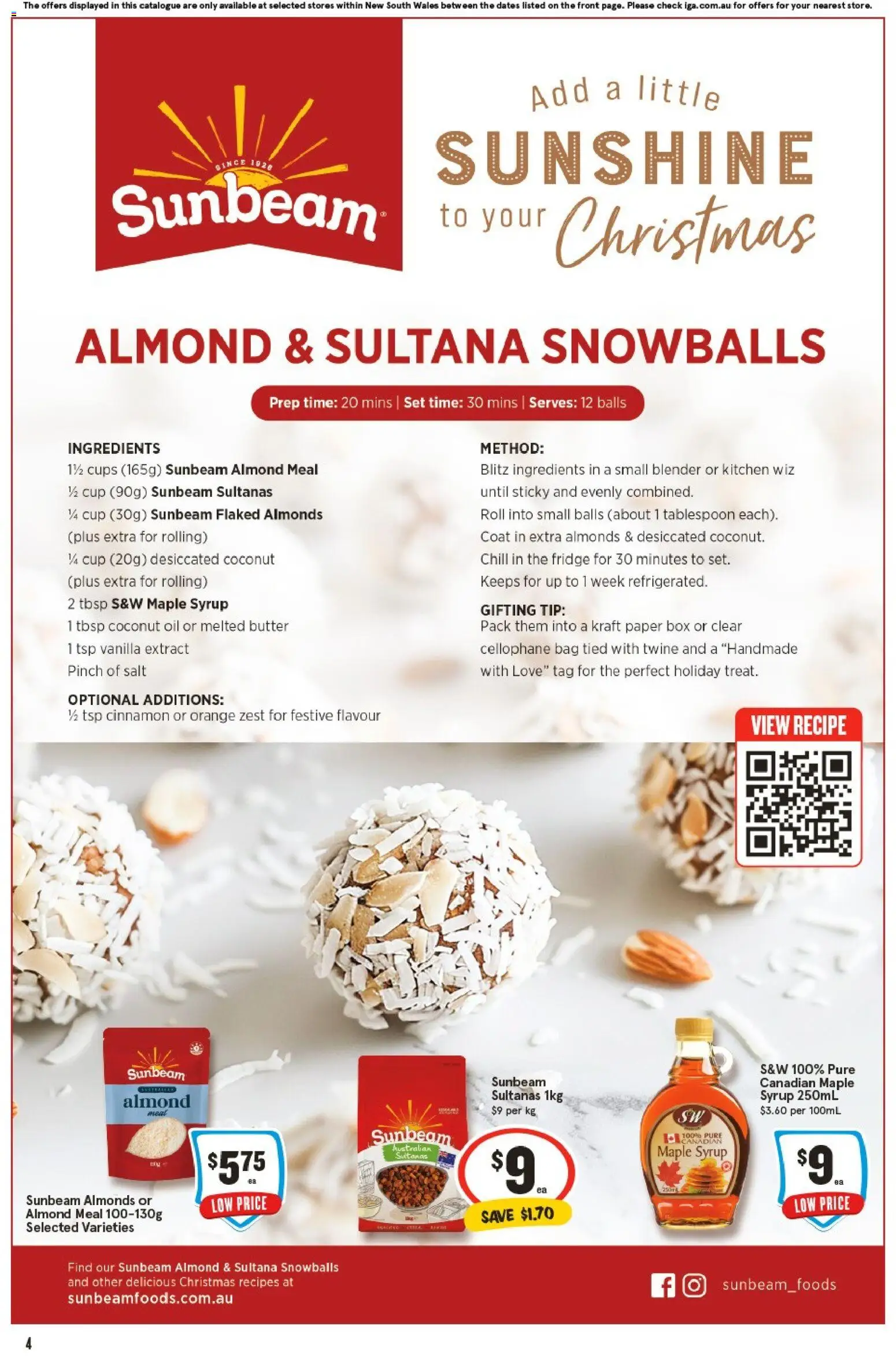 IGA catalogue - valid from 05.11.2025 | Page: 4 | Products: Cups, Butter, Oil, Fridge