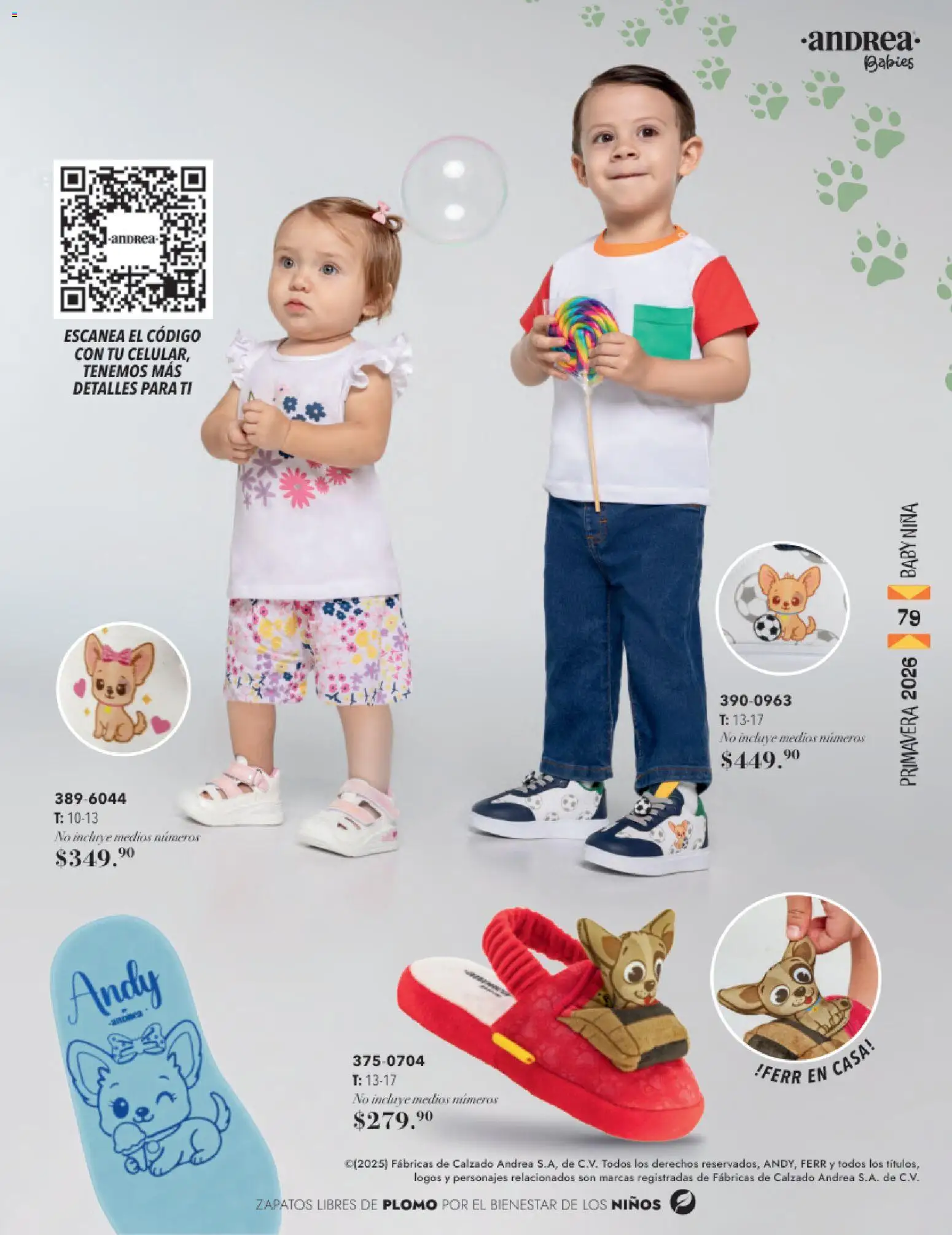 Nuevas ofertas de Andrea válidas en toda la República Mexicana desde el 25.01.2026. ¡Encuentra las mejores ofertas en Andrea catálogo Infantil Baby ! | Página: 3