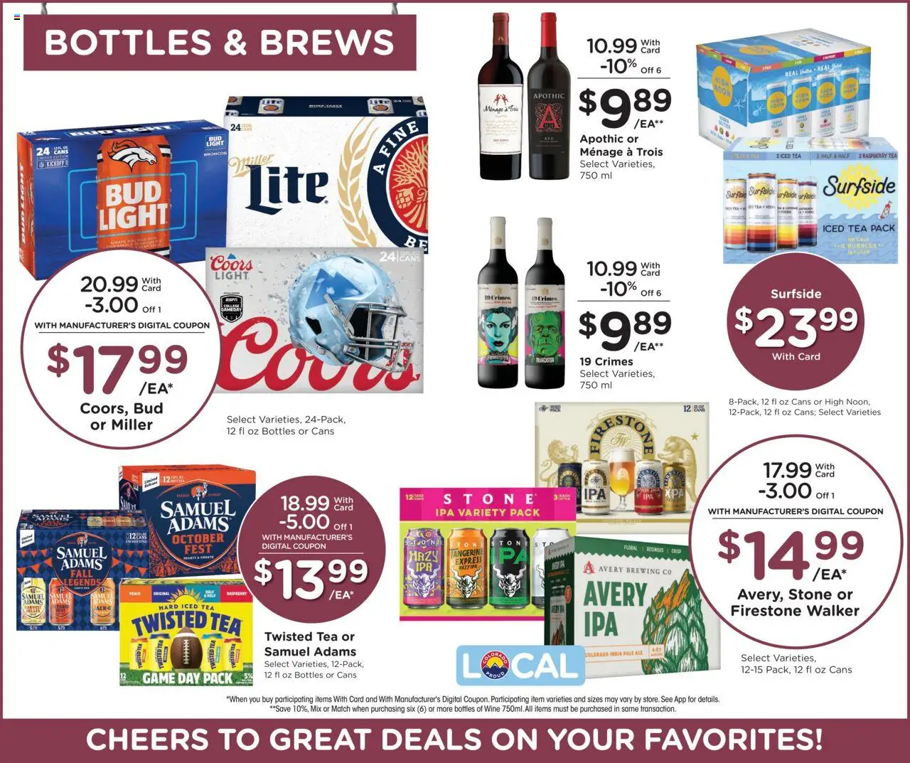 King Soopers Weekly Ad - valid from 17.09.2025 | Page: 13 | Products: Juice, Tea, Sugar, Game