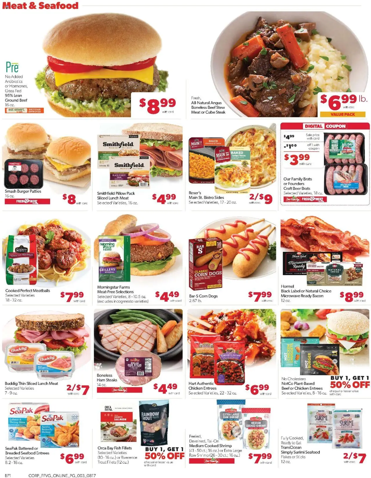 Family Fare Weekly Ad - MI - valid from 17.08.2025 | Page: 10 | Products: Microwave, Beer, Beef, Flakes