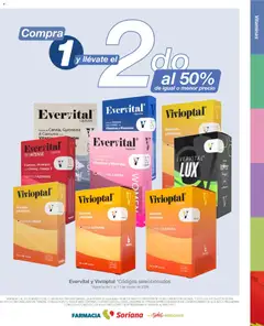 Vista previa de Soriana - Folleto Farmacia Soriana Marzo Mercado Nacional, nuevo folleto de la tienda, válido en México a partir del 01.03.2026 | Página: 2 | Productos: Vitaminas, Cúrcuma