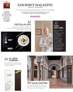 Vista previa de El Corte Inglés catálogo Gourmet, nuevo folleto de la tienda, válido en México a partir del 11.12.2025 | Página: 4 | Productos: Naranjas, Dulces, Turrón, Cacao