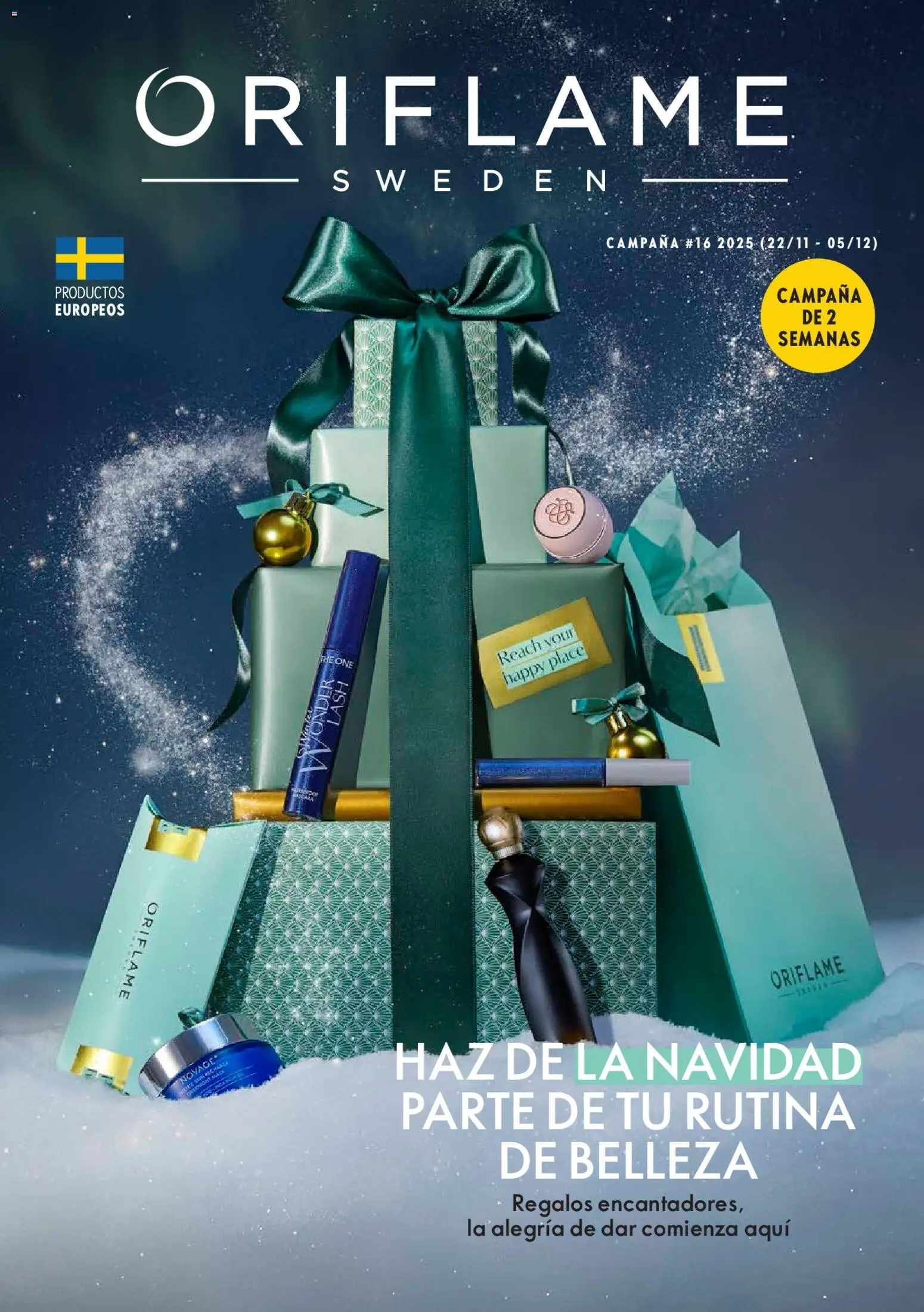 Nuevas ofertas de Oriflame válidas en toda la República Mexicana desde el 22.11.2025. ¡Encuentra las mejores ofertas en Oriflame Black Friday! | Página: 1 | Productos: Campana