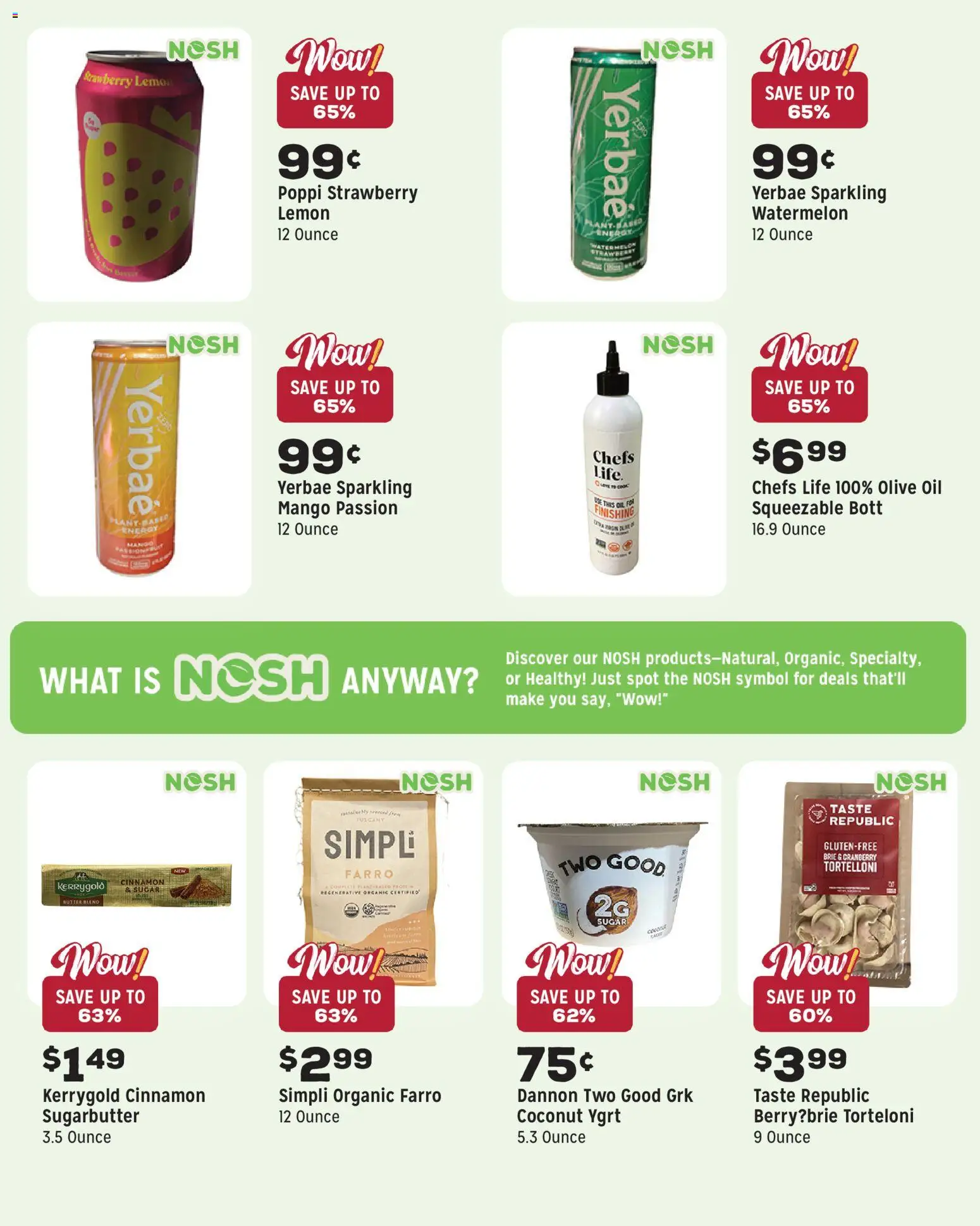 Grocery Outlet Weekly Ad - CA - valid from 25.02.2026 | Page: 8 | Products: Butter, Oil, Sugar, Lemon