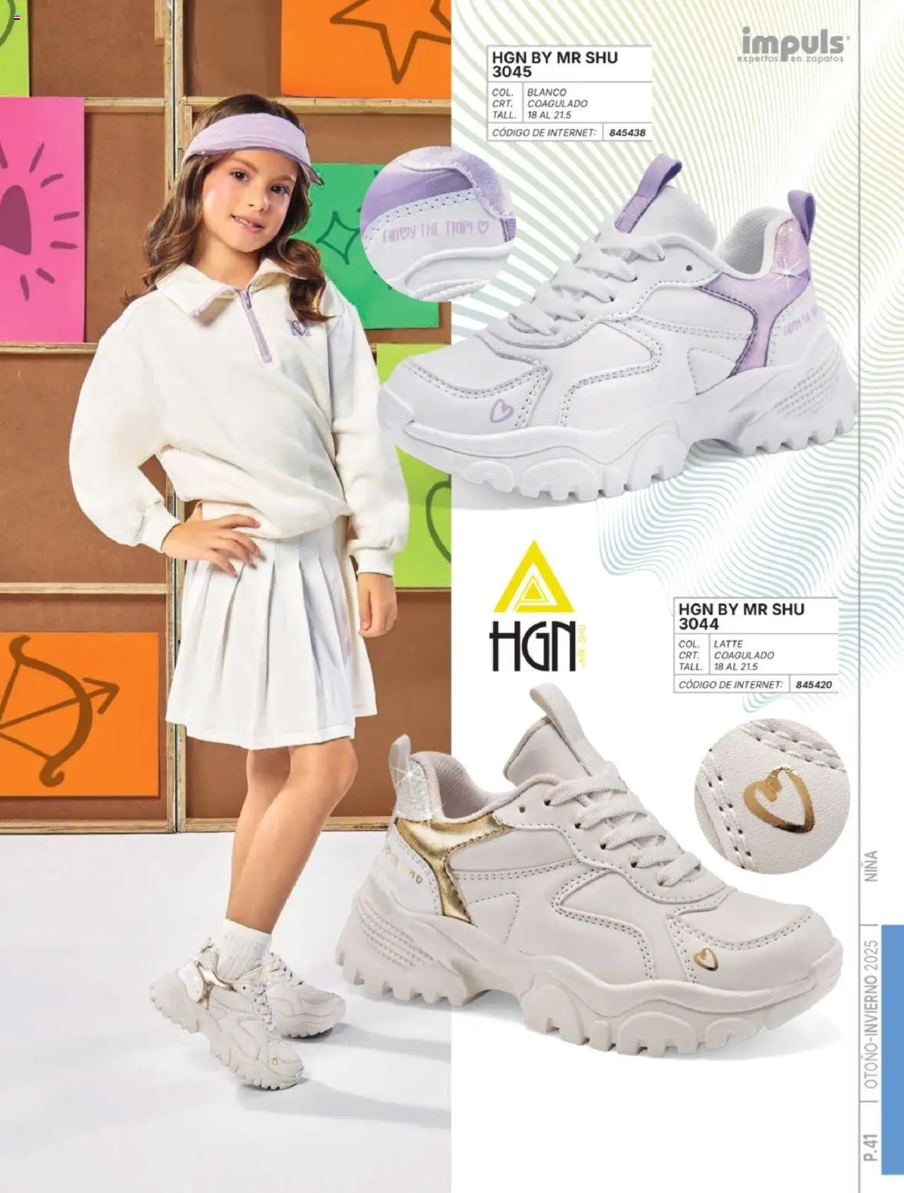 Nuevas ofertas de Impuls válidas en toda la República Mexicana desde el 07.07.2025. ¡Encuentra las mejores ofertas en Impuls catálogo Niña Otoño-Invierno 2025! | Página: 43 | Productos: Zapatos