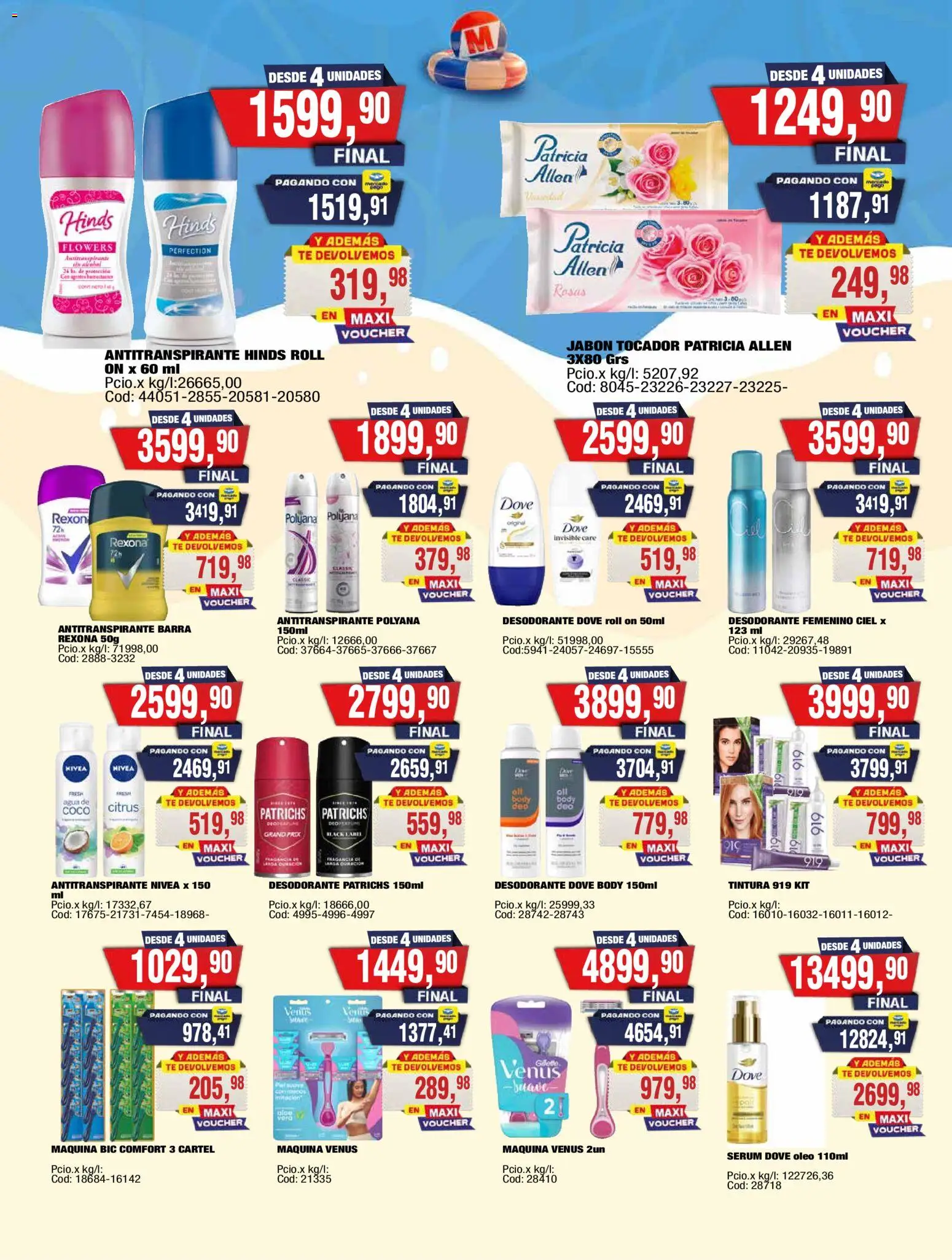 Maxiconsumo ofertas │ válido desde el 02.02.2026 | Página: 29 | Productos: Body, Serum, Jabón, Desodorante