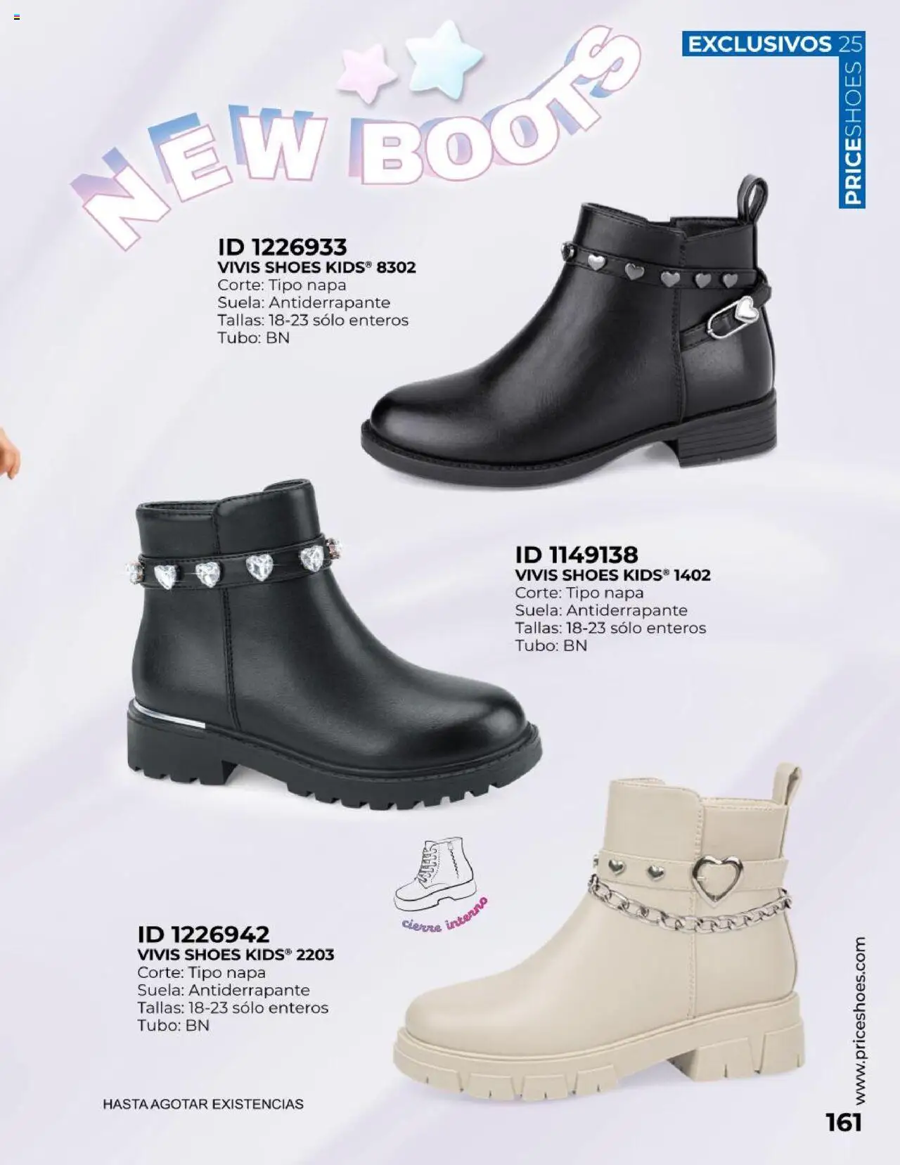 Nuevas ofertas de Price Shoes válidas en toda la República Mexicana desde el 19.10.2025. ¡Encuentra las mejores ofertas en Price Shoes catálogo Exclusivos 2025! | Página: 161