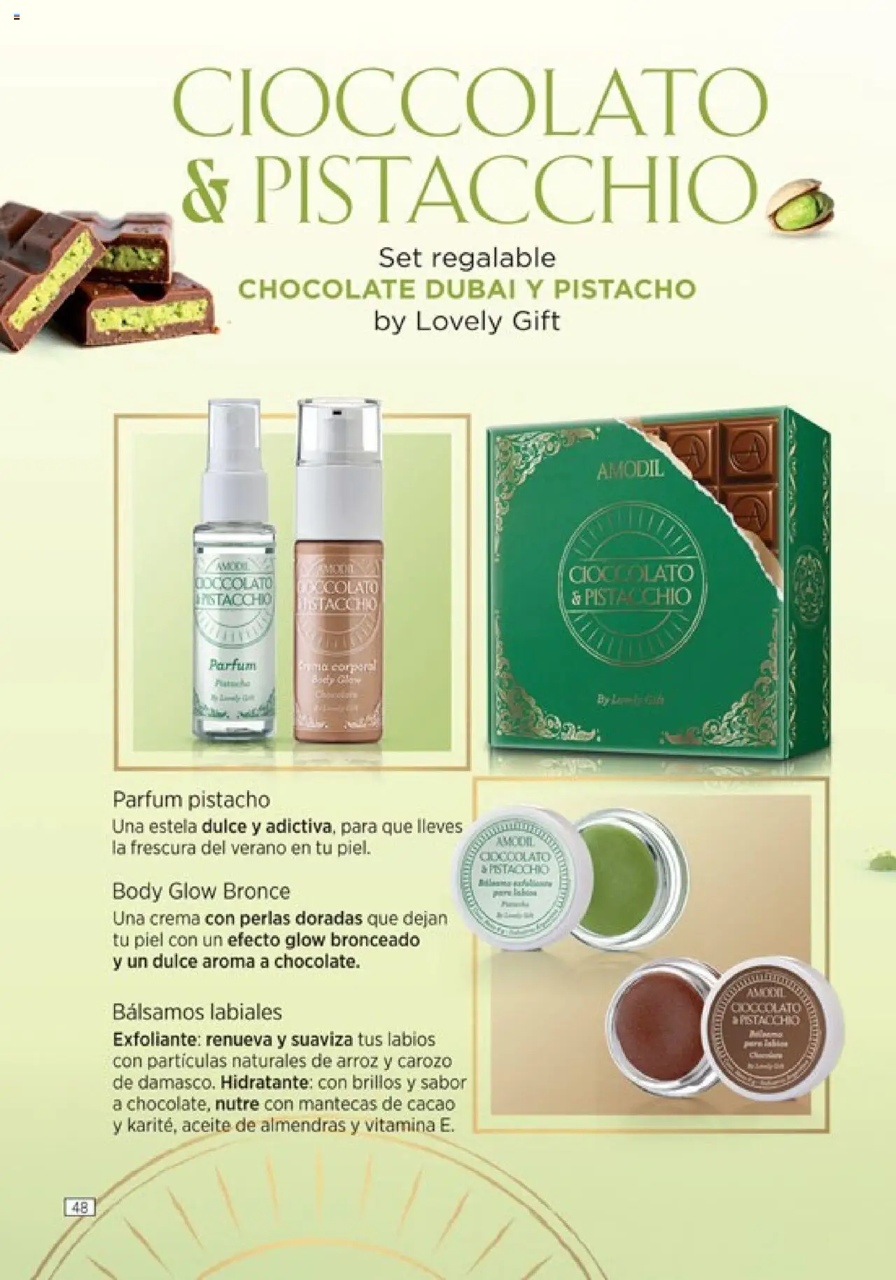 Catálogo Amodil Campaña 17/2025 │ válido desde el 14.10.2025 | Página: 48 | Productos: Body, Chocolate, Cacao, Crema
