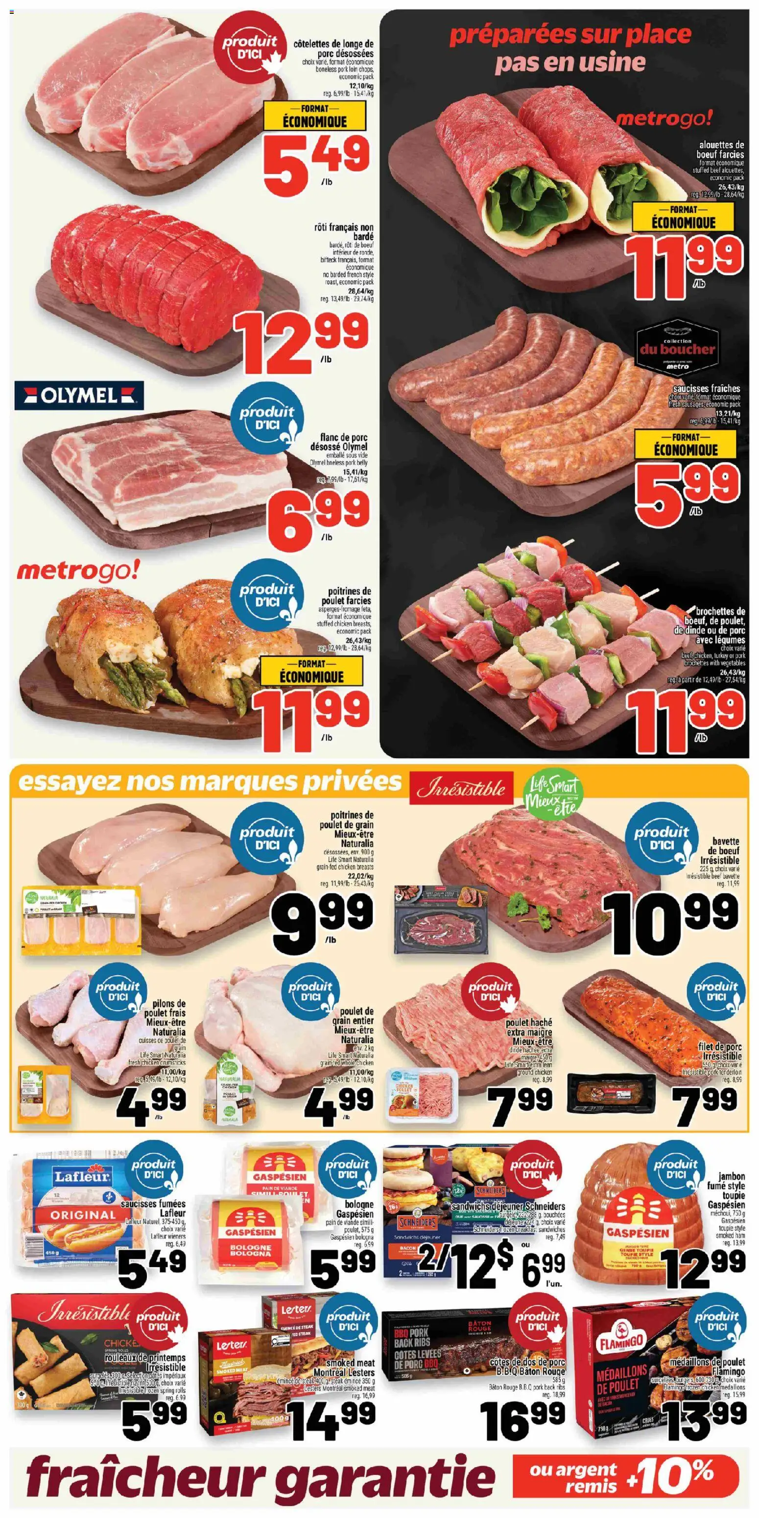 Metro flyer valid from 27.11.2025 | Page: 8 | Products: Chicken breasts, Turkey, Chicken, Pork