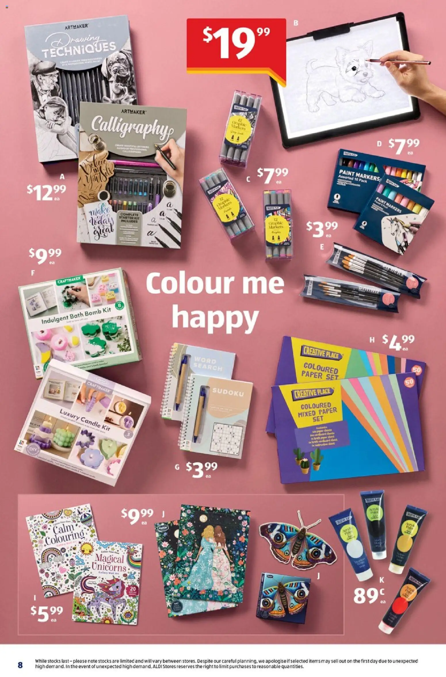 Aldi catalogue - valid from 22.04.2026 | Page: 8 | Products: Bath, Candle