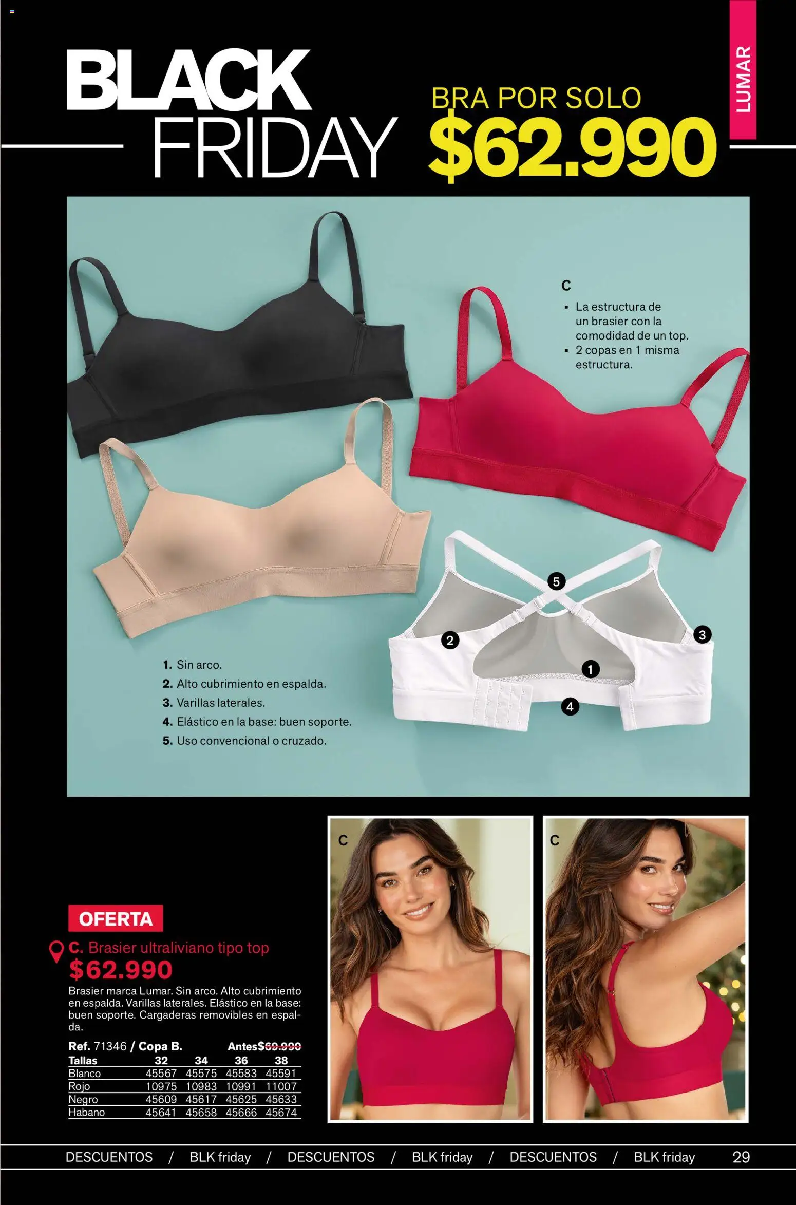 Leonisa revista - valida desde el 13.11.2025 | Página: 29 | Productos: Brasier, Top