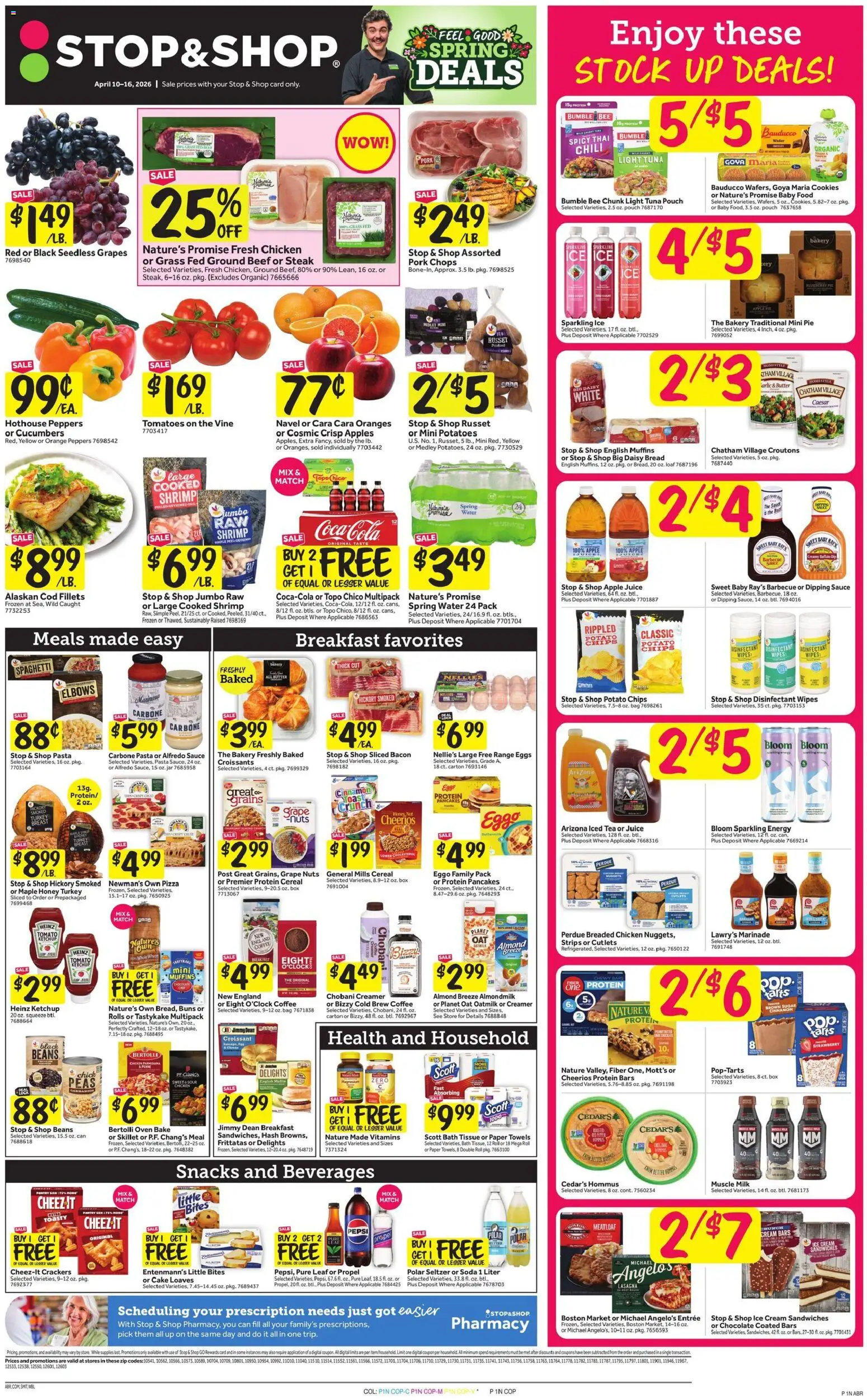 Stop & Shop Weekly Circular - NY - valid from 10.04.2026 | Page: 1