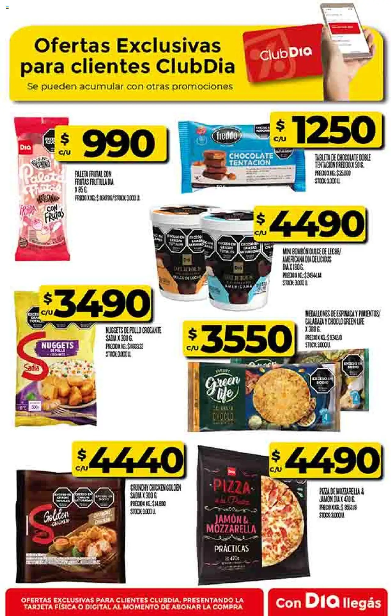 Supermercado DIA Ofertas │ válido desde el 13.08.2025 | Página: 39 | Productos: Pollo, Dulce de leche, Paleta, Jamón