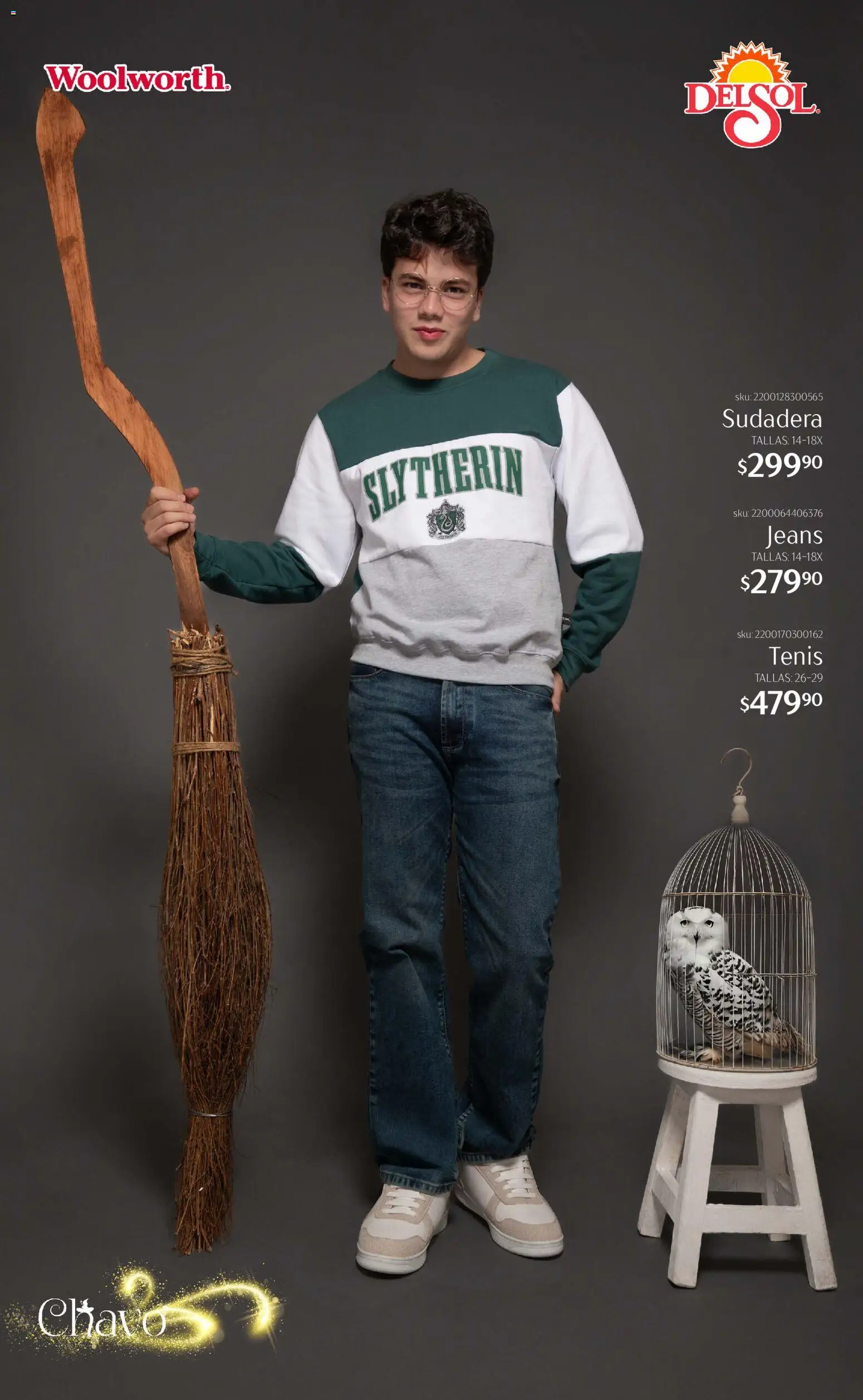 Nuevas ofertas de Del Sol y Woolworth válidas en toda la República Mexicana desde el 04.12.2025. ¡Encuentra las mejores ofertas en Del Sol y Woolworth catálogo Harry Potter! | Página: 8