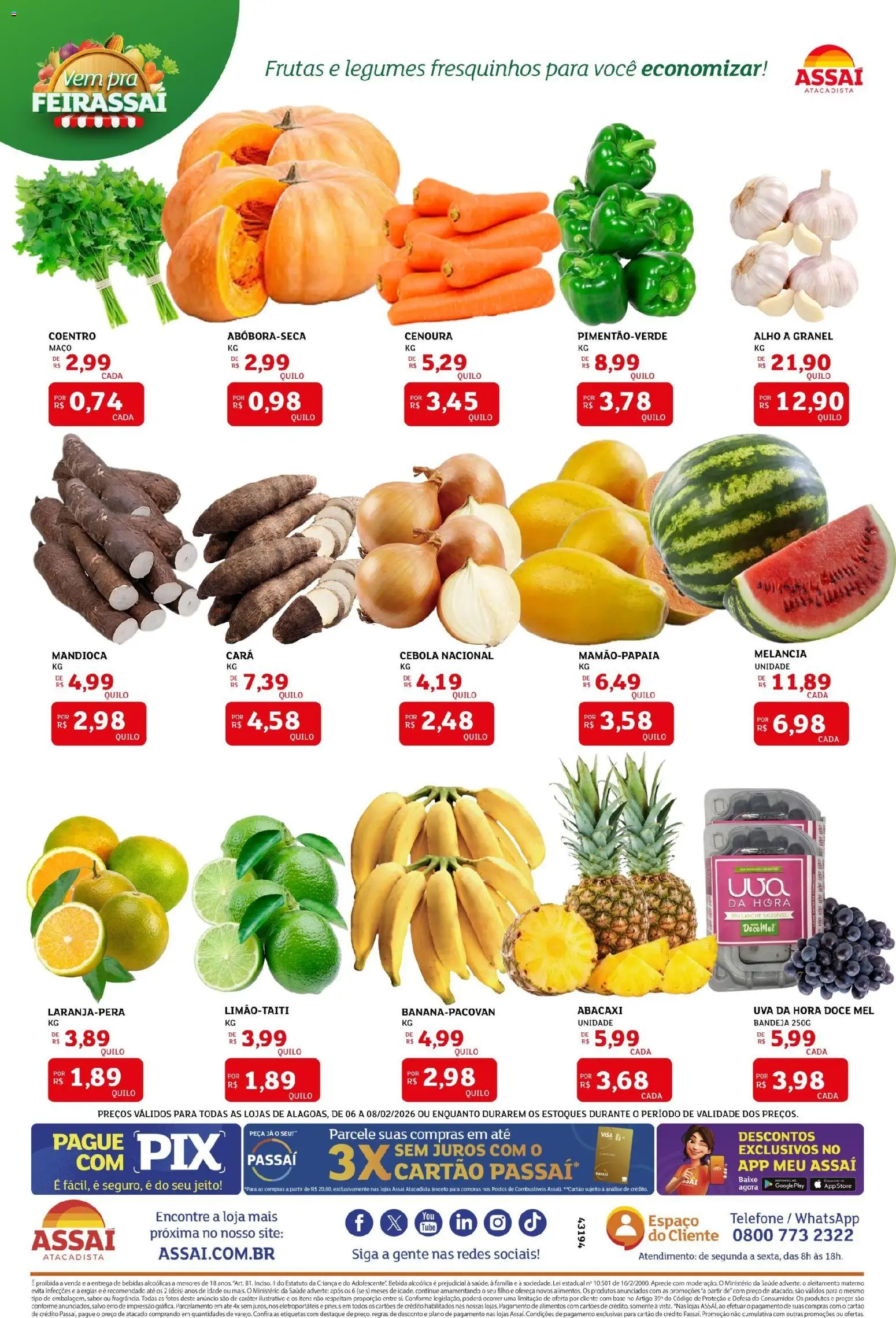 Assaí Atacadista Folheto - válido de 06.02.2026 | Página: 3
