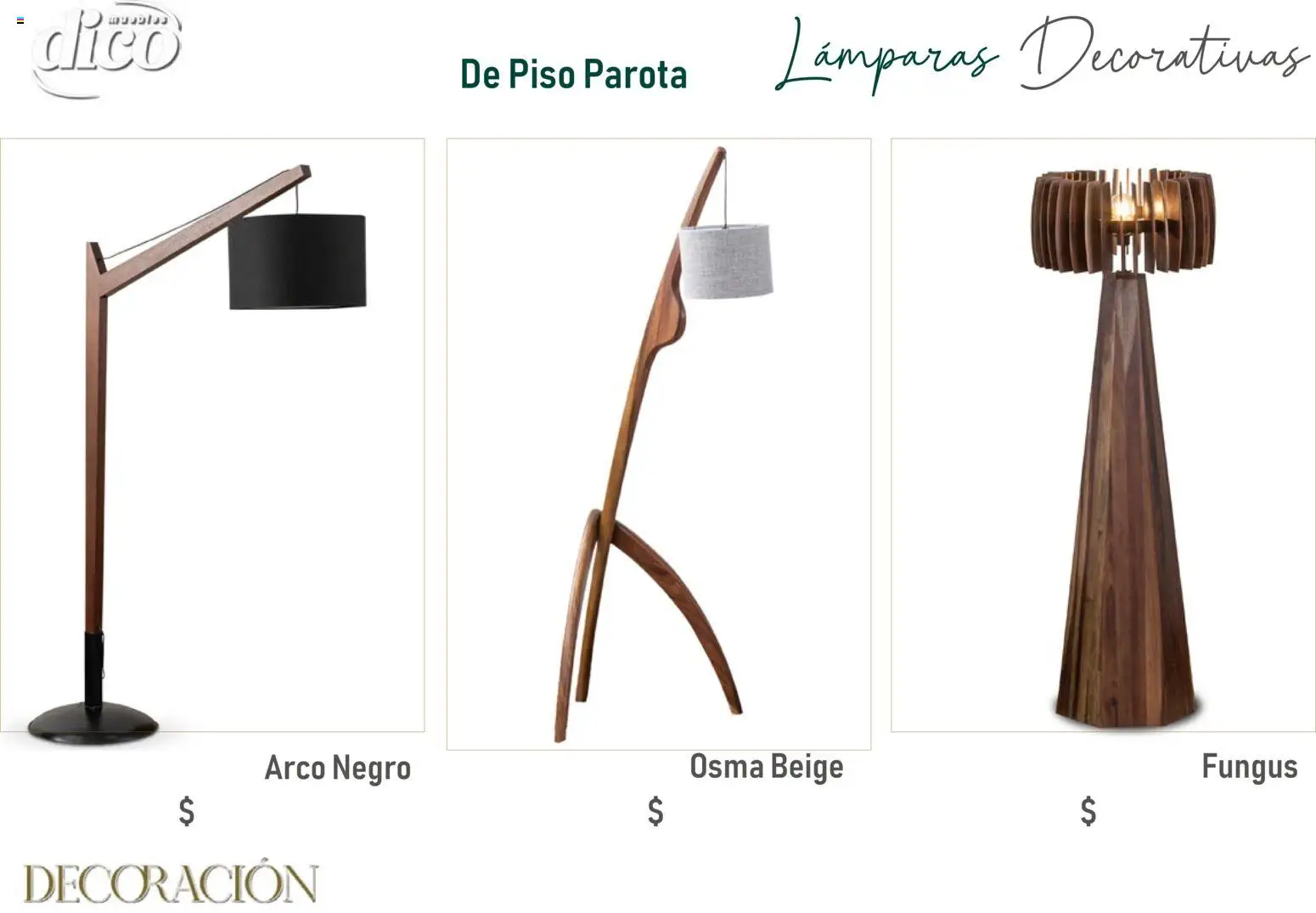 Nuevas ofertas de Muebles Dico válidas en toda la República Mexicana desde el 09.12.2025. ¡Encuentra las mejores ofertas en Muebles Dico catálogo Decoración! | Página: 43