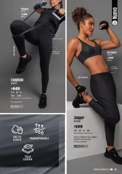 Vista previa de Ilusión catálogo Primavera, nuevo folleto de la tienda, válido en México a partir del 01.04.2026 | Página: 27 | Productos: Leggings, Playera