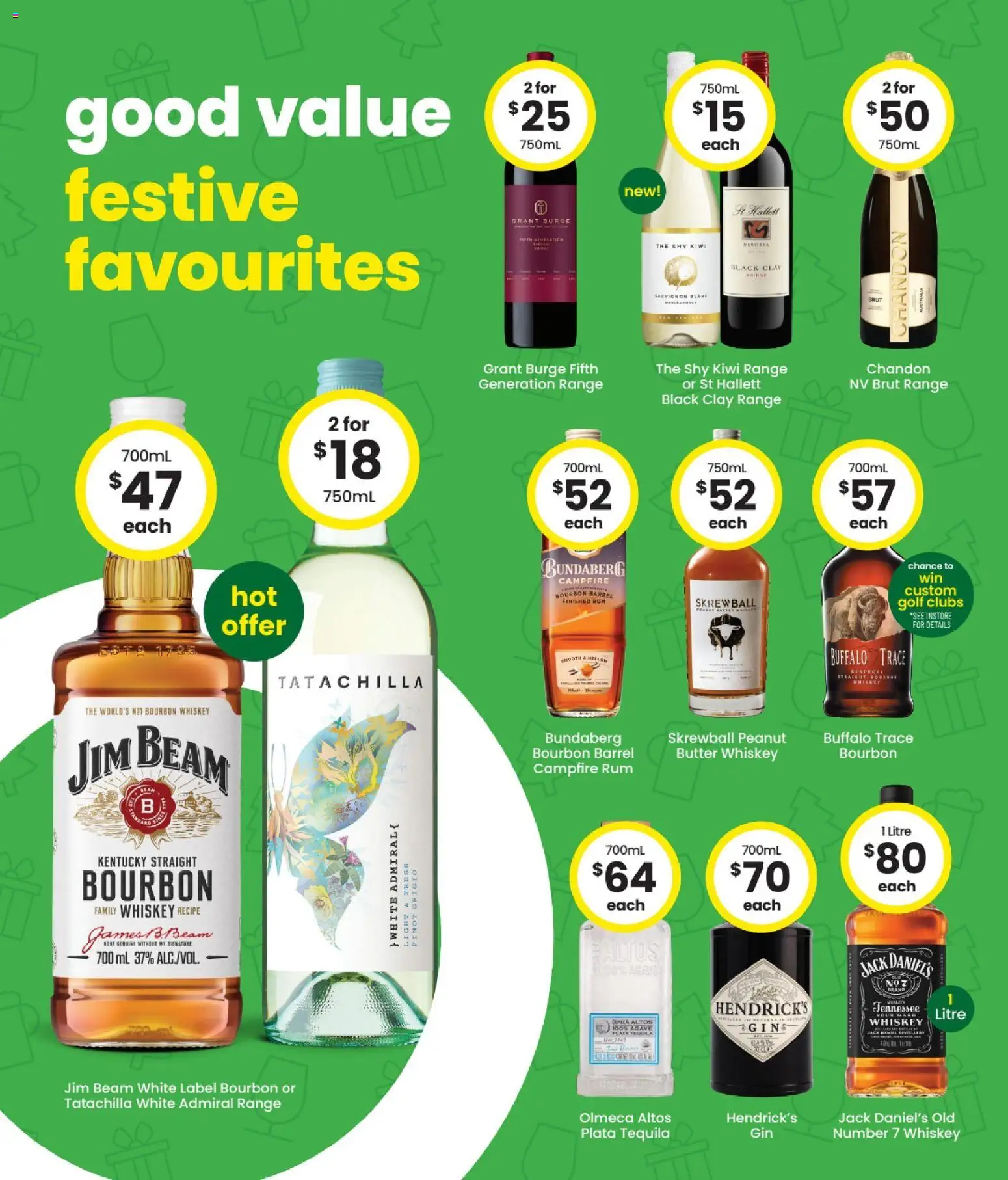 The Bottle-O catalogue - valid from 10.11.2025 | Page: 4 | Products: Light, Bourbon, Rum, Clay