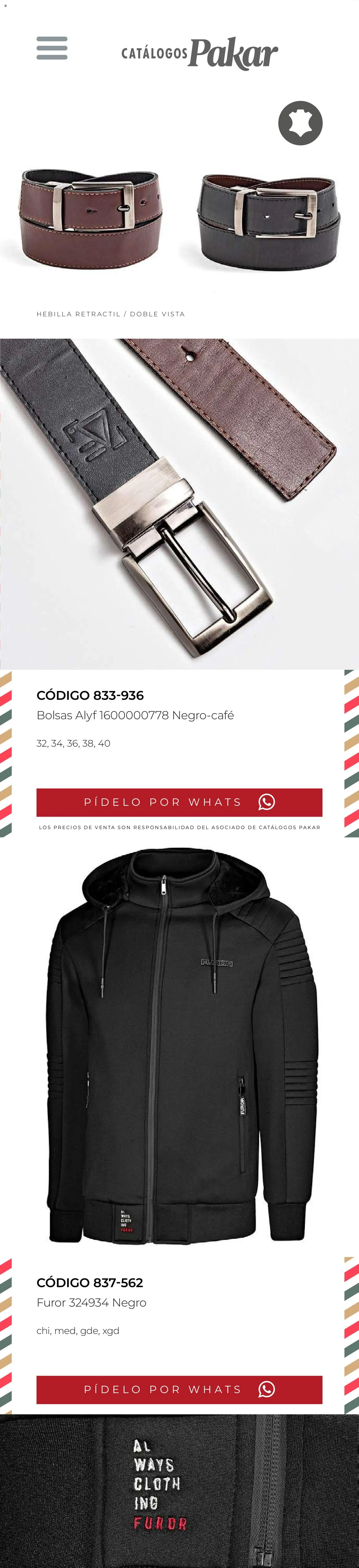 Nuevas ofertas de SC Pakar válidas en toda la República Mexicana desde el 14.11.2025. ¡Encuentra las mejores ofertas en SC Pakar catálogo Regalos Navidad! | Página: 51 | Productos: Hebilla