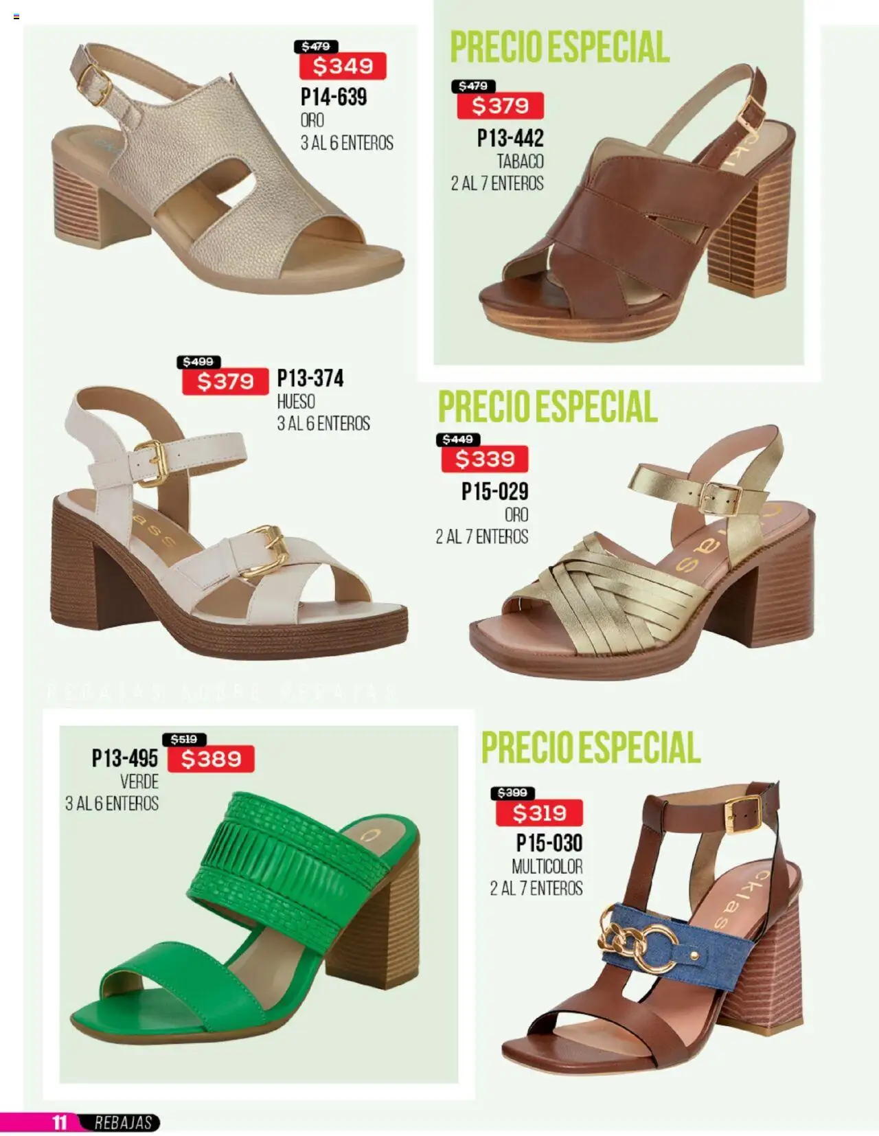 Nuevas ofertas de Cklass válidas en toda la República Mexicana desde el 23.06.2025. ¡Encuentra las mejores ofertas en Cklass catálogo Rebajas Sobre Calzado! | Página: 12 | Productos: Sobre