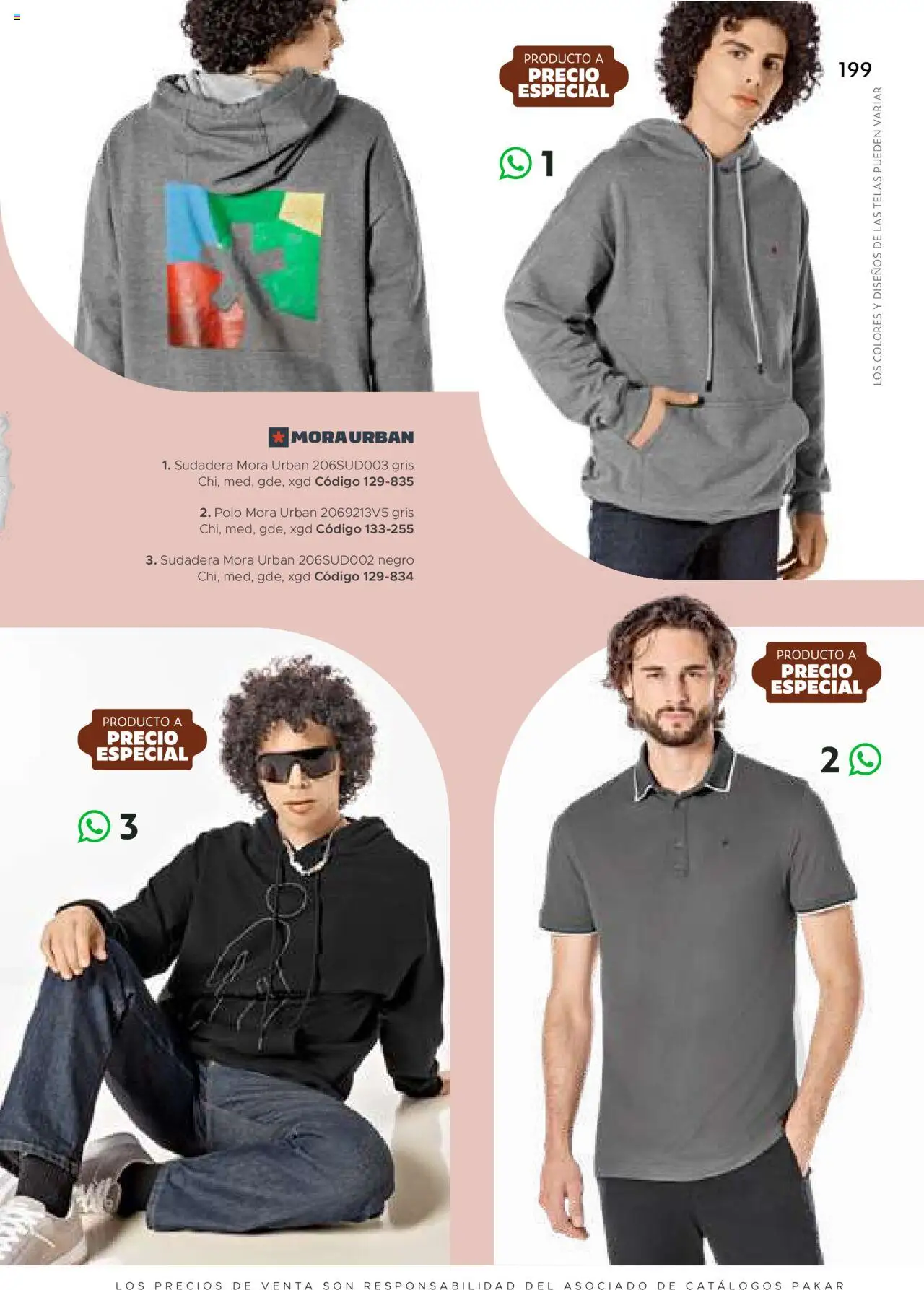 Nuevas ofertas de SC Pakar válidas en toda la República Mexicana desde el 24.07.2025. ¡Encuentra las mejores ofertas en SC Pakar Catálogo Ropa y Accesorios! | Página: 199 | Productos: Sudadera