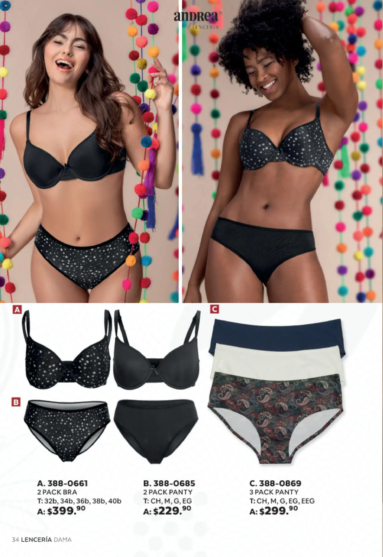 Nuevas ofertas de Andrea válidas en toda la República Mexicana desde el 08.03.2026. ¡Encuentra las mejores ofertas en Andrea catálogo Combos Primavera! | Página: 34