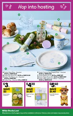 Preview of Woolworths catalogue NSW - valid from 25.03.2026 | Page: 7 | Products: Cloth, Table, Tea, Napkins