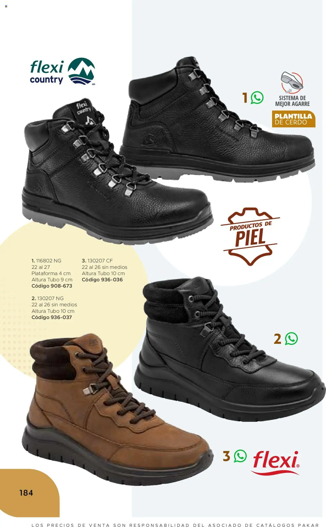 Nuevas ofertas de SC Pakar válidas en toda la República Mexicana desde el 24.07.2025. ¡Encuentra las mejores ofertas en SC Pakar - Catálogo Bota! | Página: 184 | Productos: Cerdo