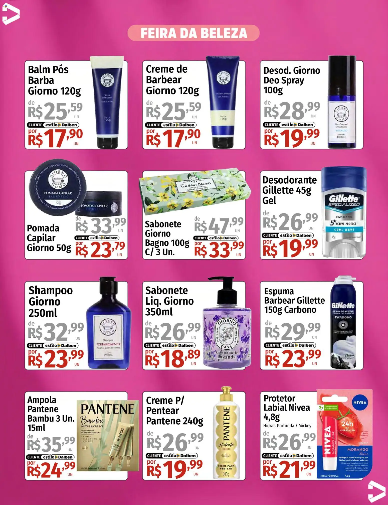 Supermercado Dalben Folheto - válido de 20.03.2026 | Página: 2 | Produtos: Pomada, Creme, Sabonete, Soda