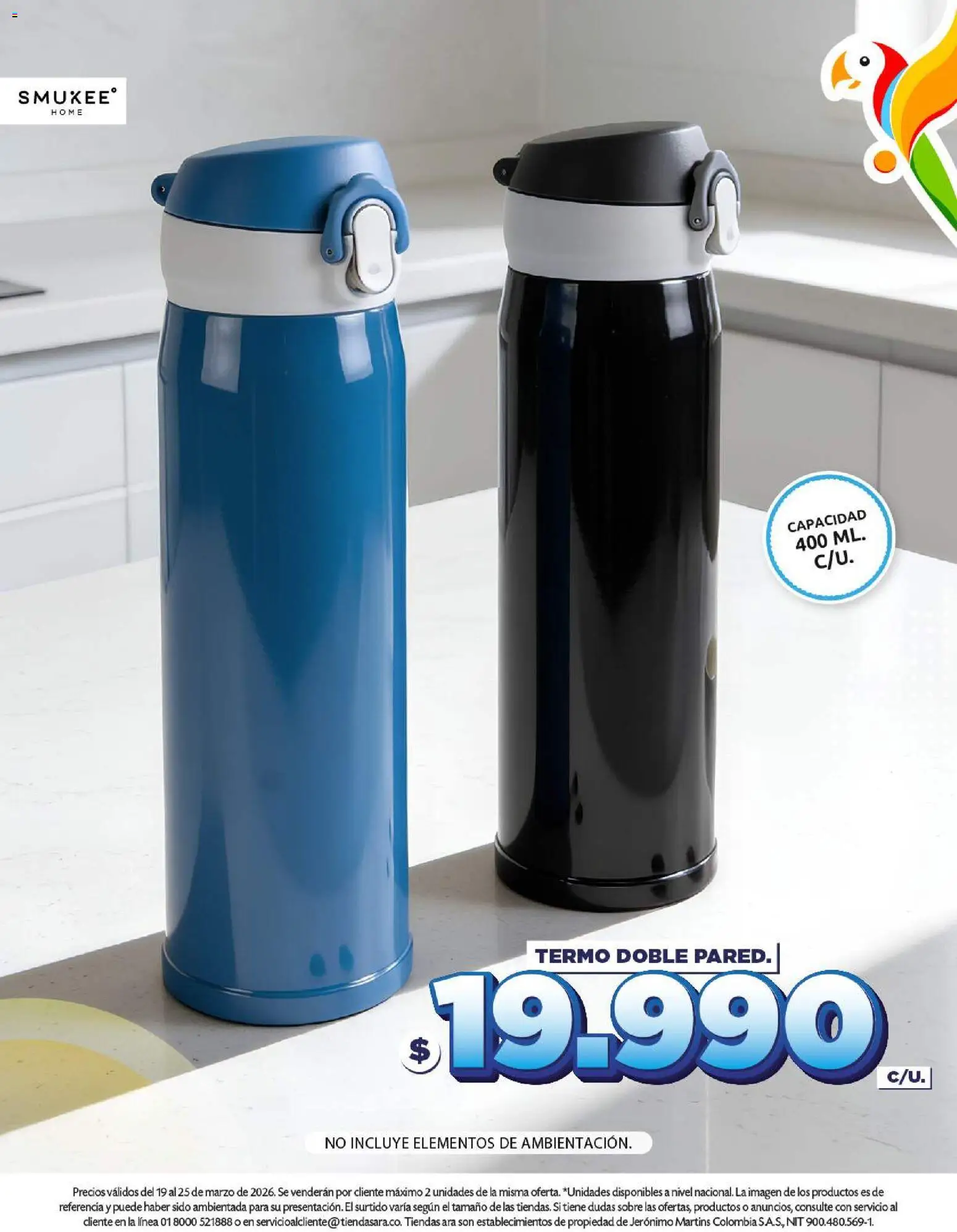 Ara catálogo desde el 19/03/2026 > Promociones | Colombia