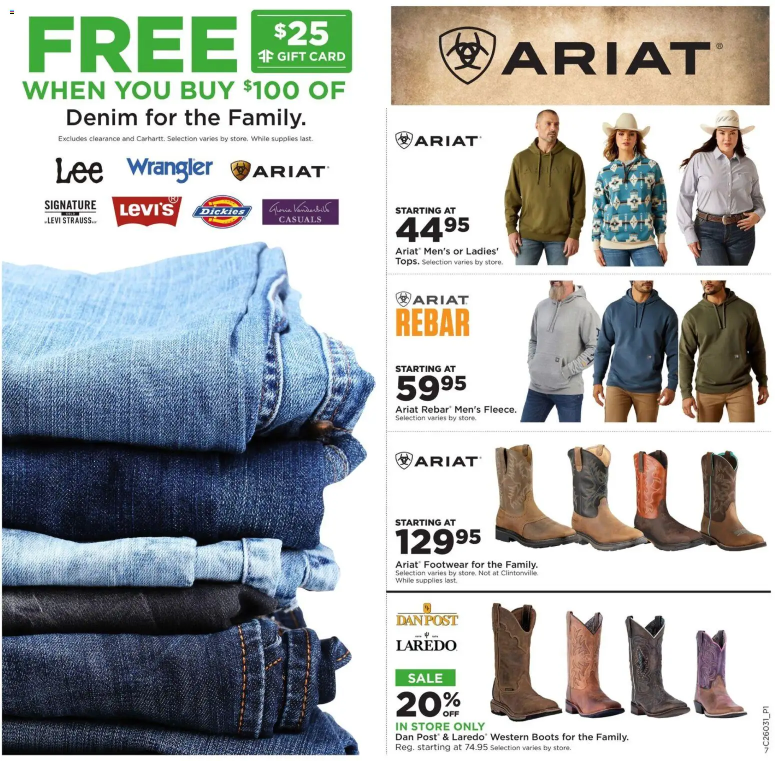 Mills Fleet Farm Weekly Ad - valid from 12.01.2026 | Page: 9 | Products: Boots