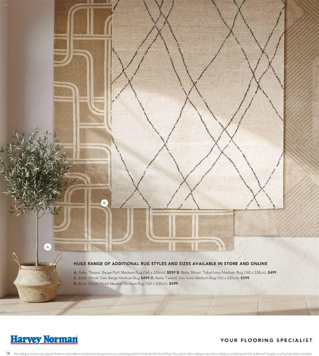 Harvey Norman catalogue - valid from 02.10.2025 | Page: 16 | Products: Floral, Flooring