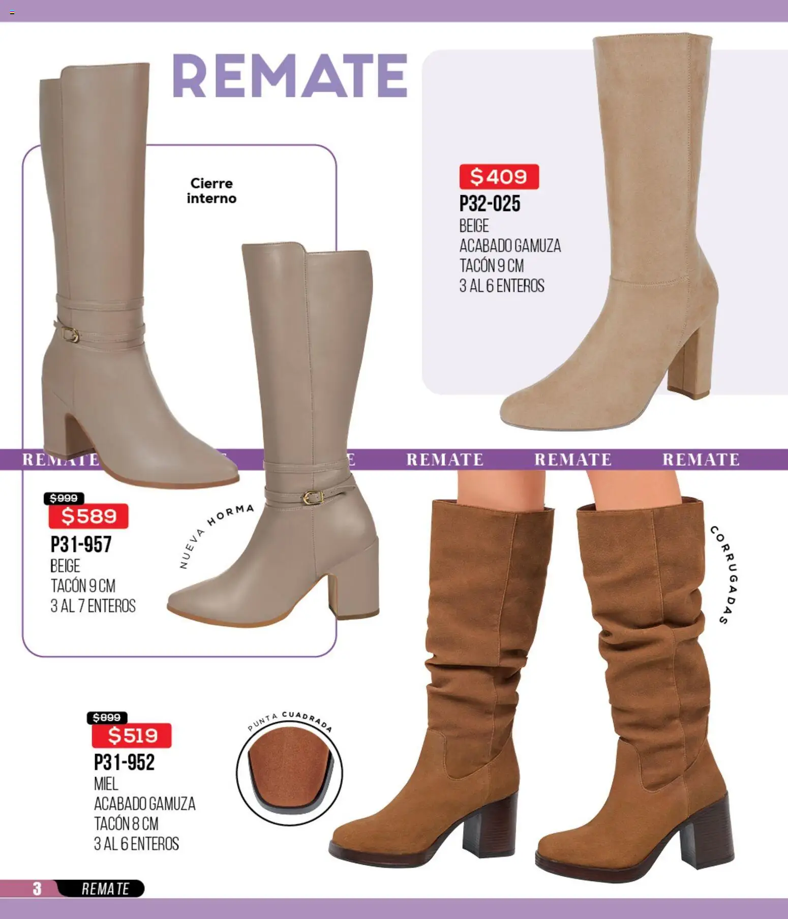 Nuevas ofertas de Cklass válidas en toda la República Mexicana desde el 16.02.2026. ¡Encuentra las mejores ofertas en Cklass catálogo Remate Ropa! | Página: 137 | Productos: Gamuza