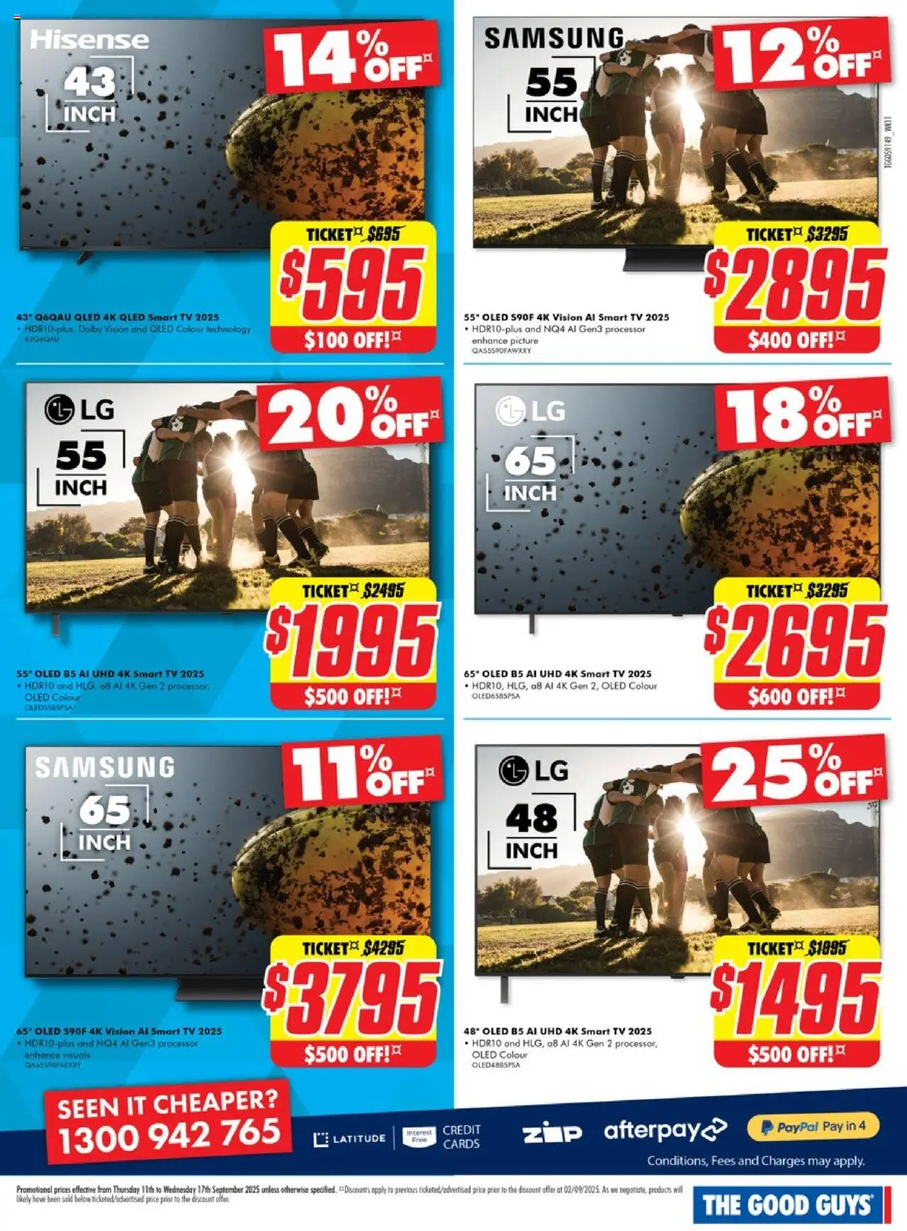The Good Guys catalogue - valid from 10.09.2025 | Page: 22 | Products: Picture, Tv, Smart tv