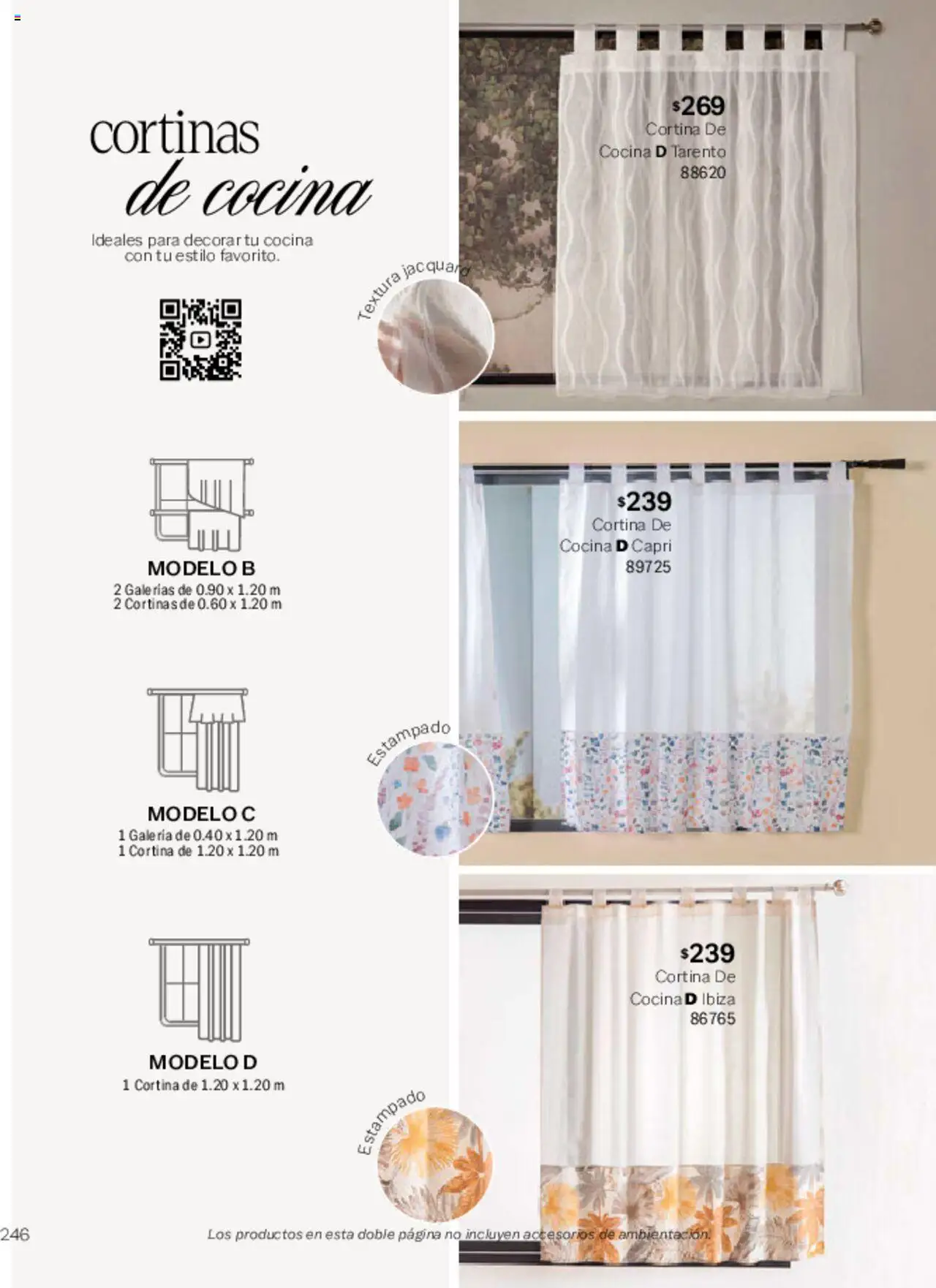 Nuevas ofertas de Vianney válidas en toda la República Mexicana desde el 07.03.2025. ¡Encuentra las mejores ofertas en Vianney catálogo Primavera! | Página: 250 | Productos: Cocina, Cortinas