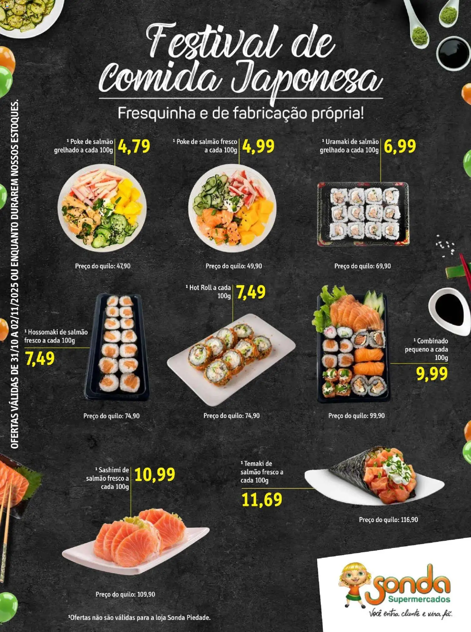 Sonda Folheto - válido de 31.10.2025 | Página: 4 | Produtos: Salmão