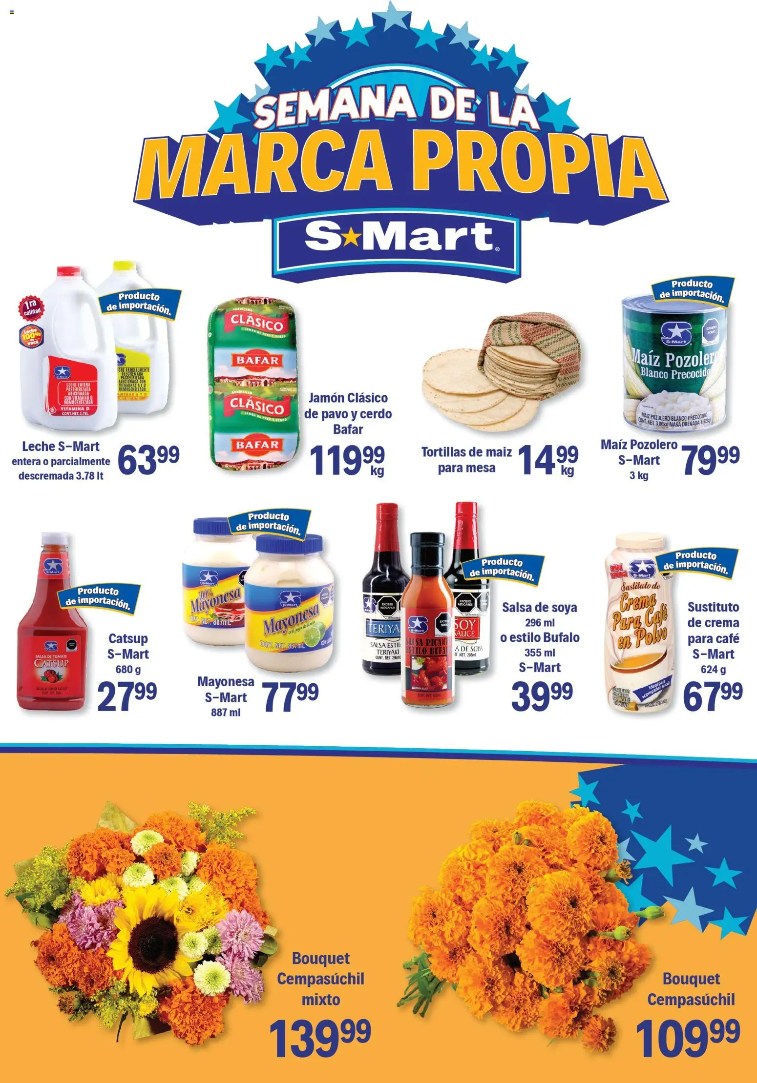 Nuevas ofertas de S-Mart válidas en toda la República Mexicana desde el 31.10.2025. ¡Encuentra las mejores ofertas en S-Mart folleto Juárez! | Página: 5 | Productos: Maíz, Tomate, Cerdo, Catsup