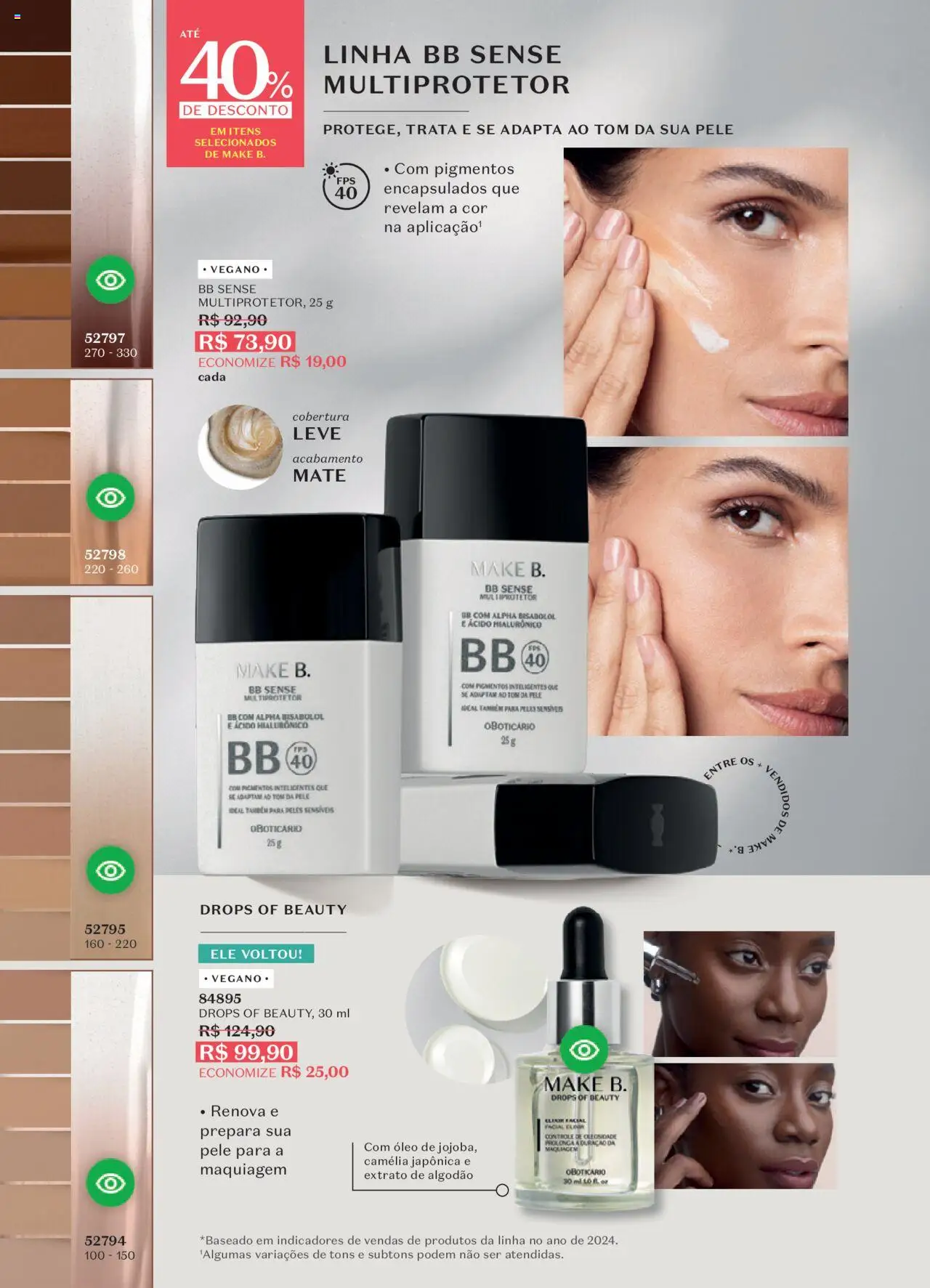 O Boticário Folheto - válido de 11.08.2025 | Página: 116 | Produtos: Maquiagem, Óleo, Algodão