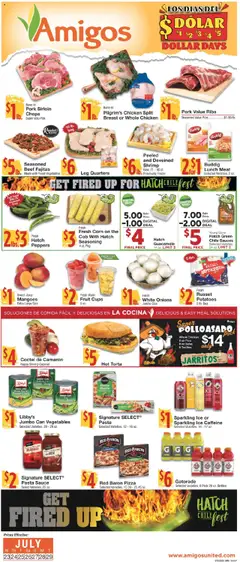 Preview of United Supermarkets weekly ads valid from 22.07.2025