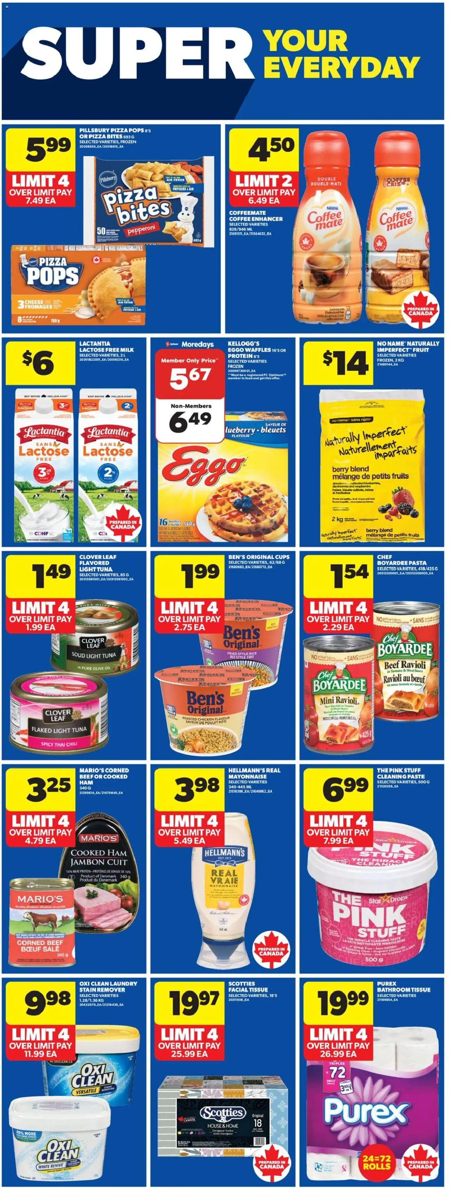 Real Canadian Superstore flyer valid from 29.01.2026 | Page: 30 | Products: Pasta, PC, Fryer, Pizza